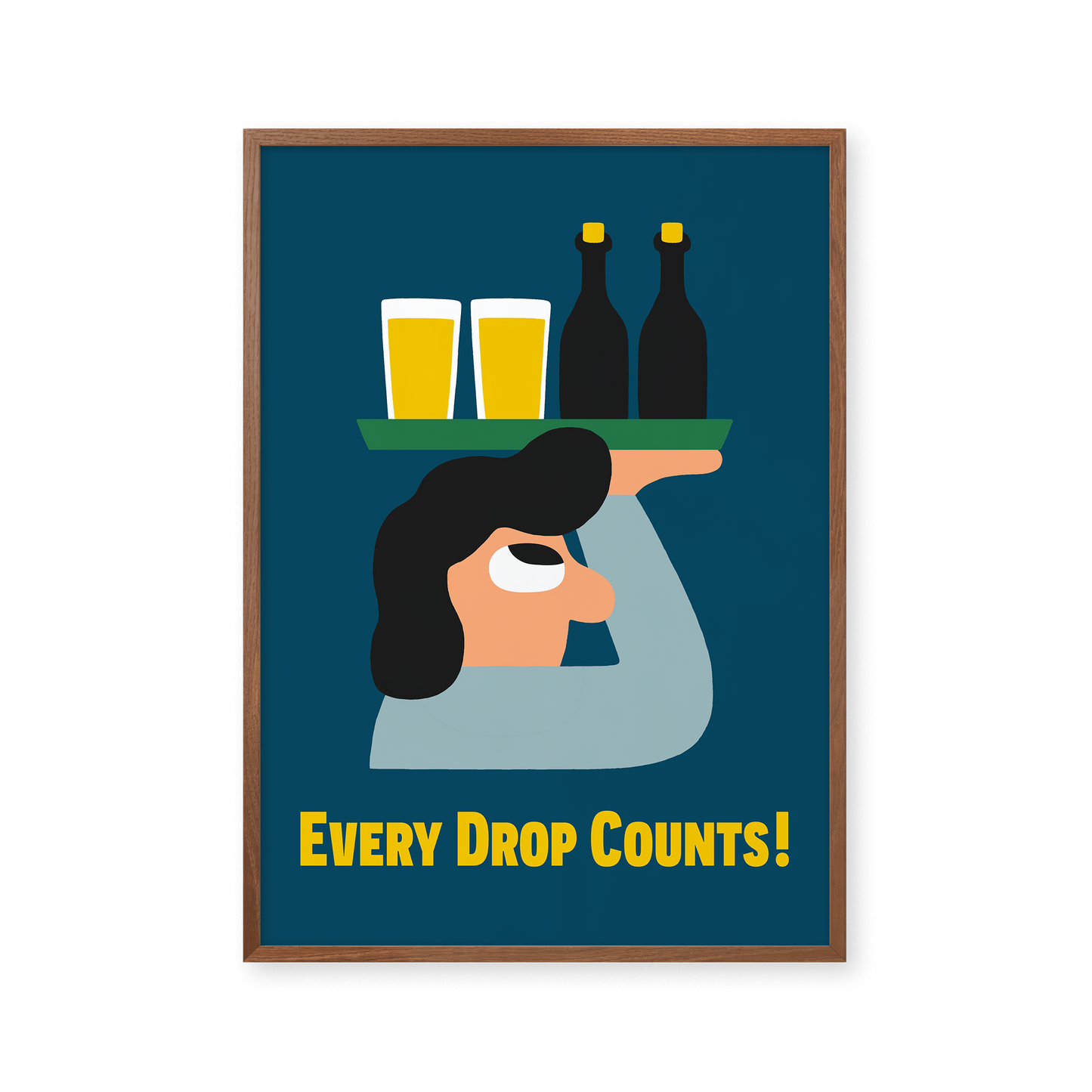 Every Drop Counts Sally - Blue