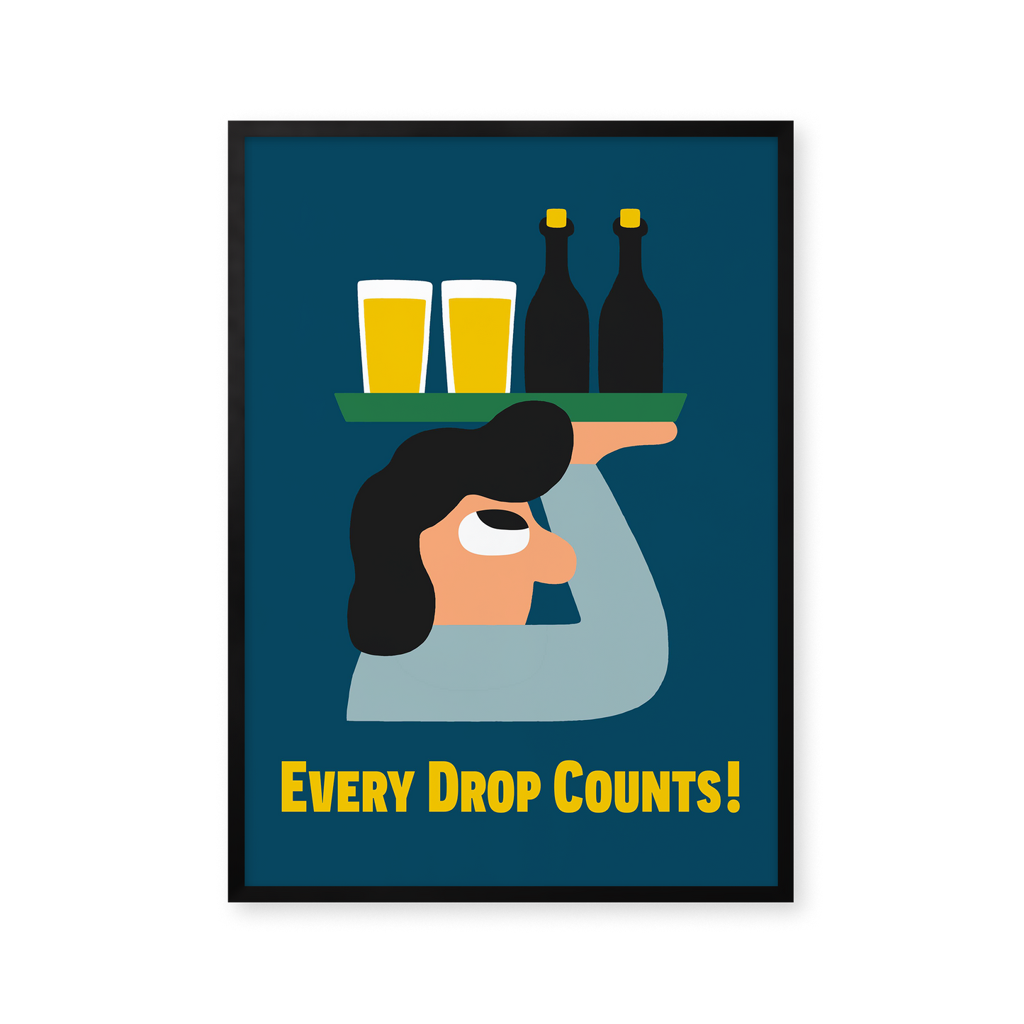 Every Drop Counts Sally - Blue