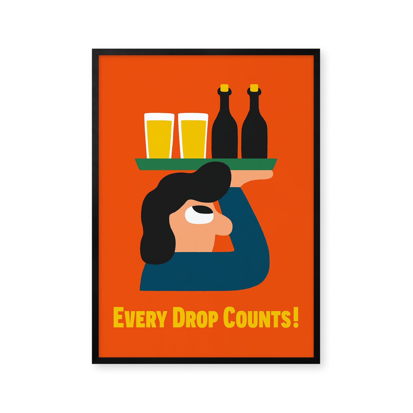 Every Drop Counts Sally - Orange