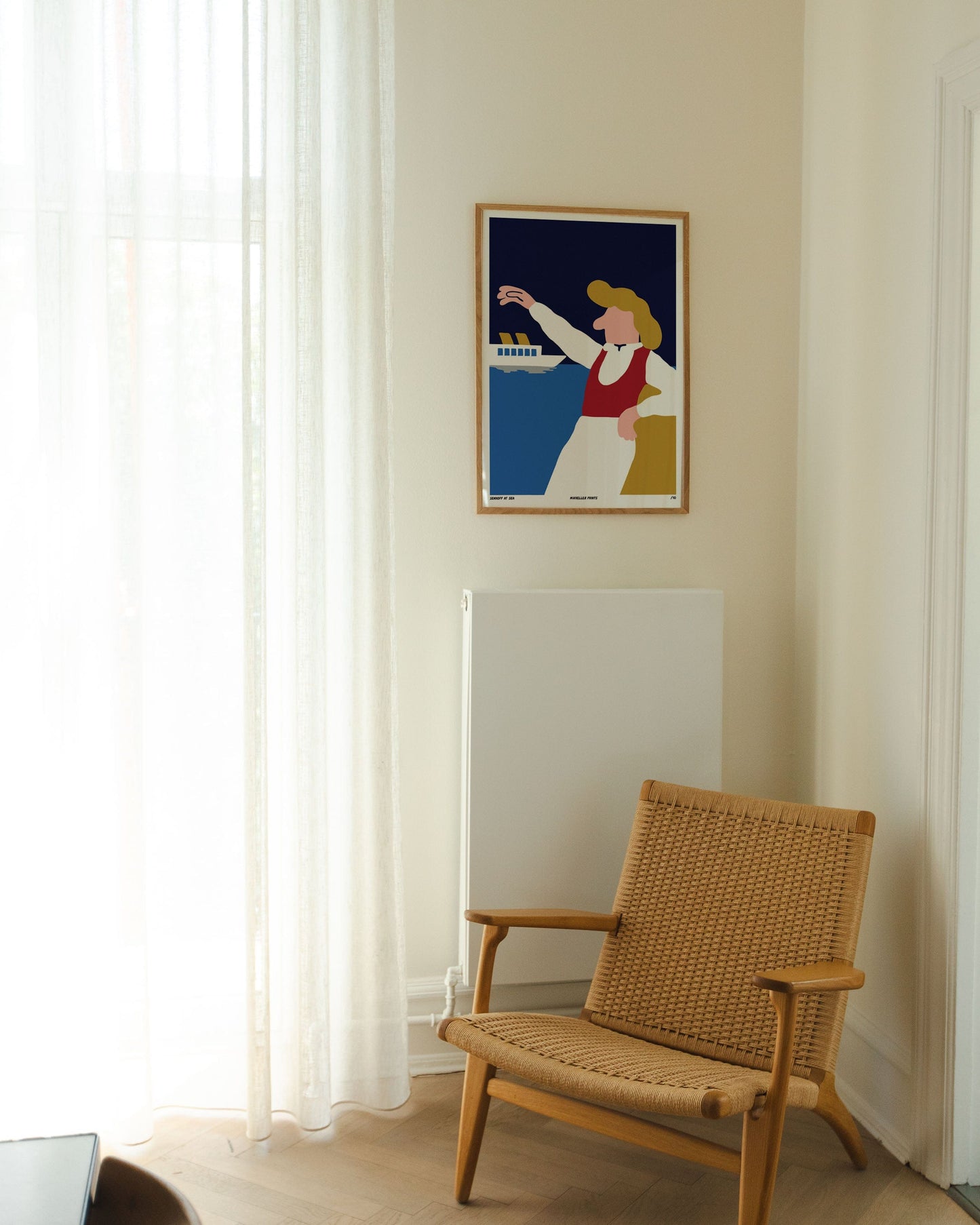 Mikkeller Prints Poster 50x70 Sendoff at sea