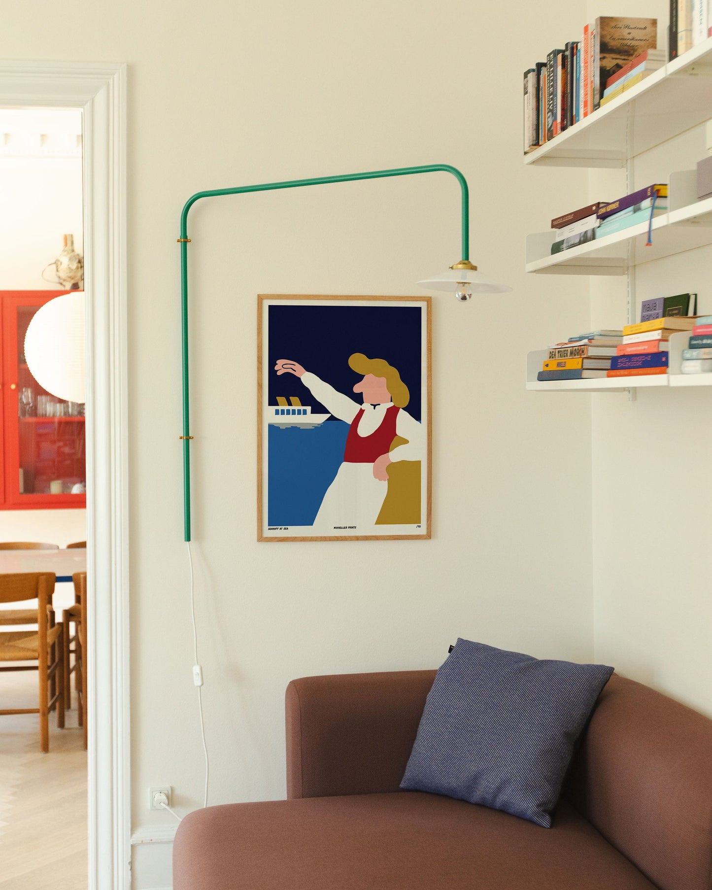 Mikkeller Prints Poster 50x70 Sendoff at sea