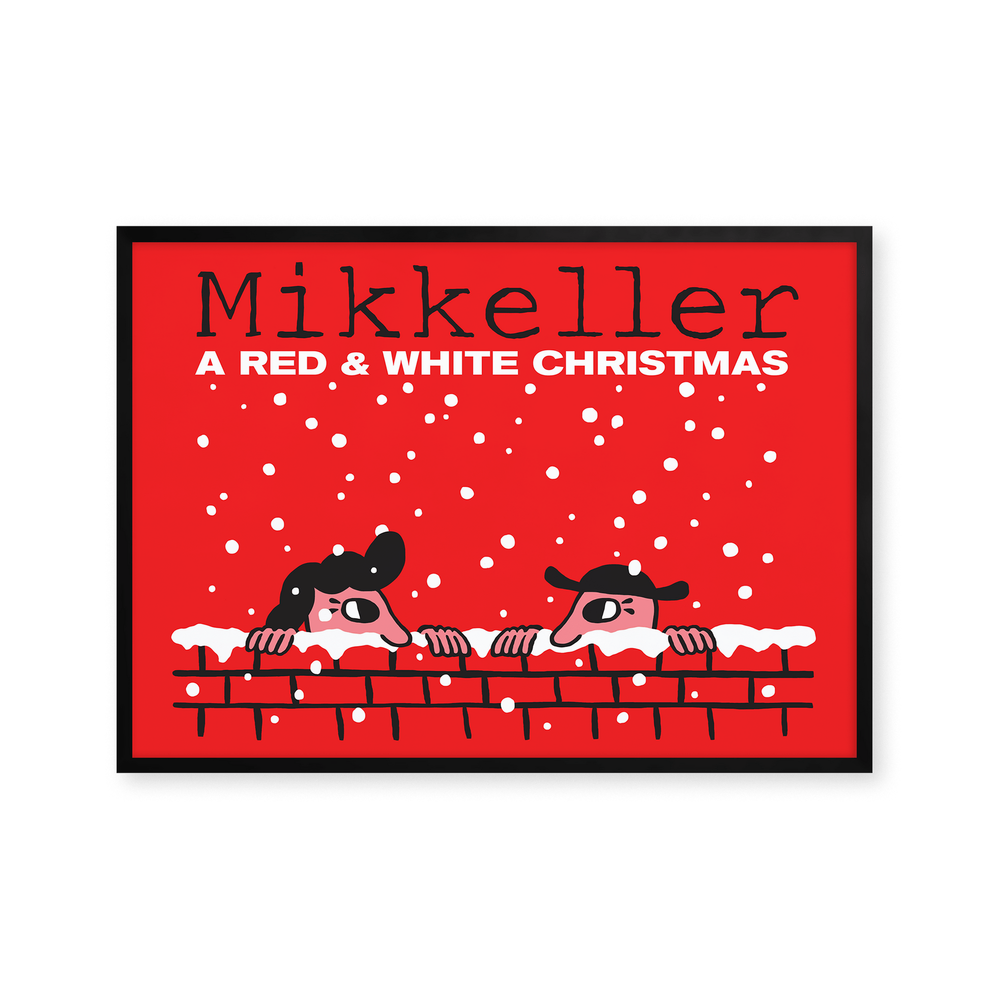 Mikkeller Prints Poster A Red & White Christmas