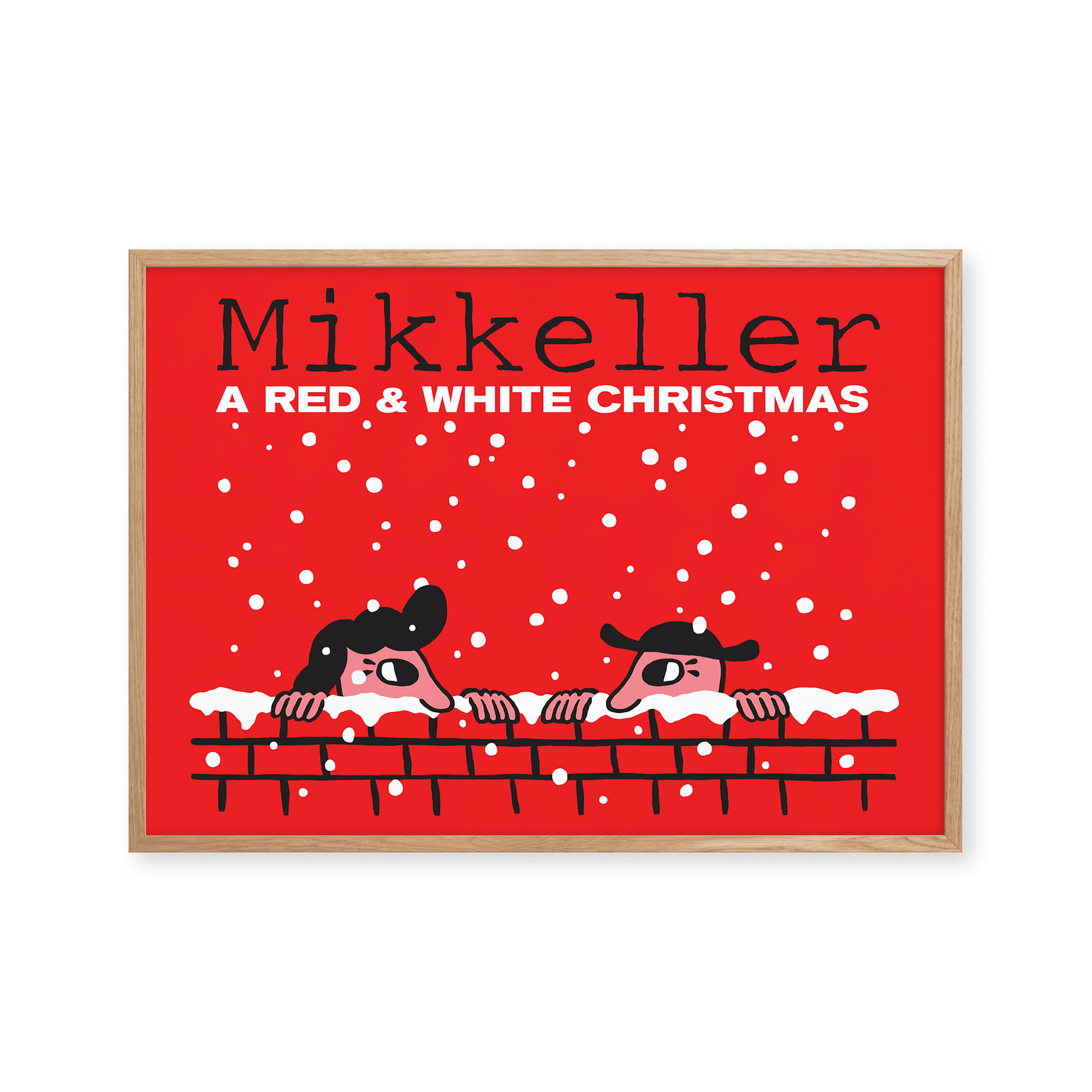 Mikkeller Prints Poster A Red & White Christmas