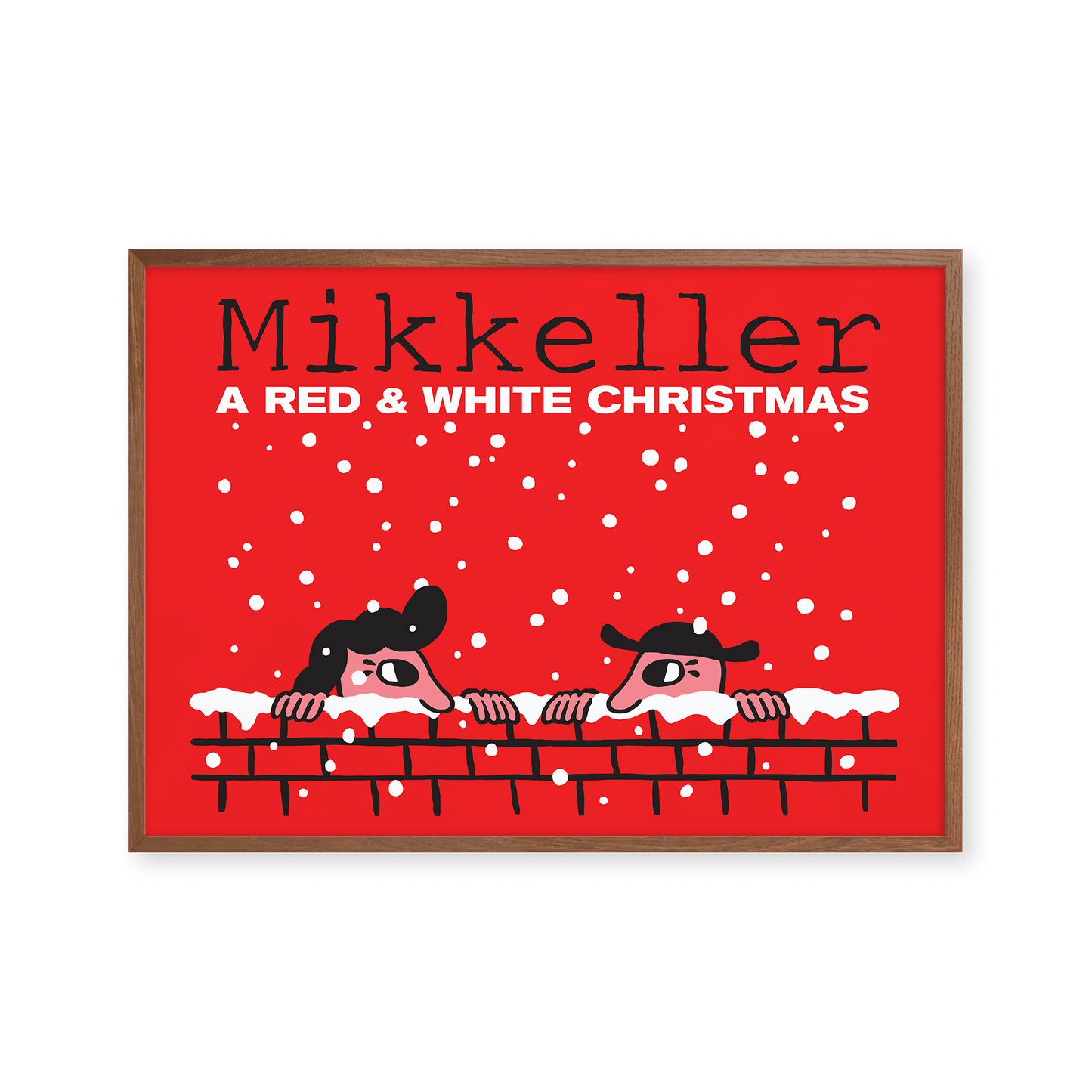 Mikkeller Prints Poster A Red & White Christmas