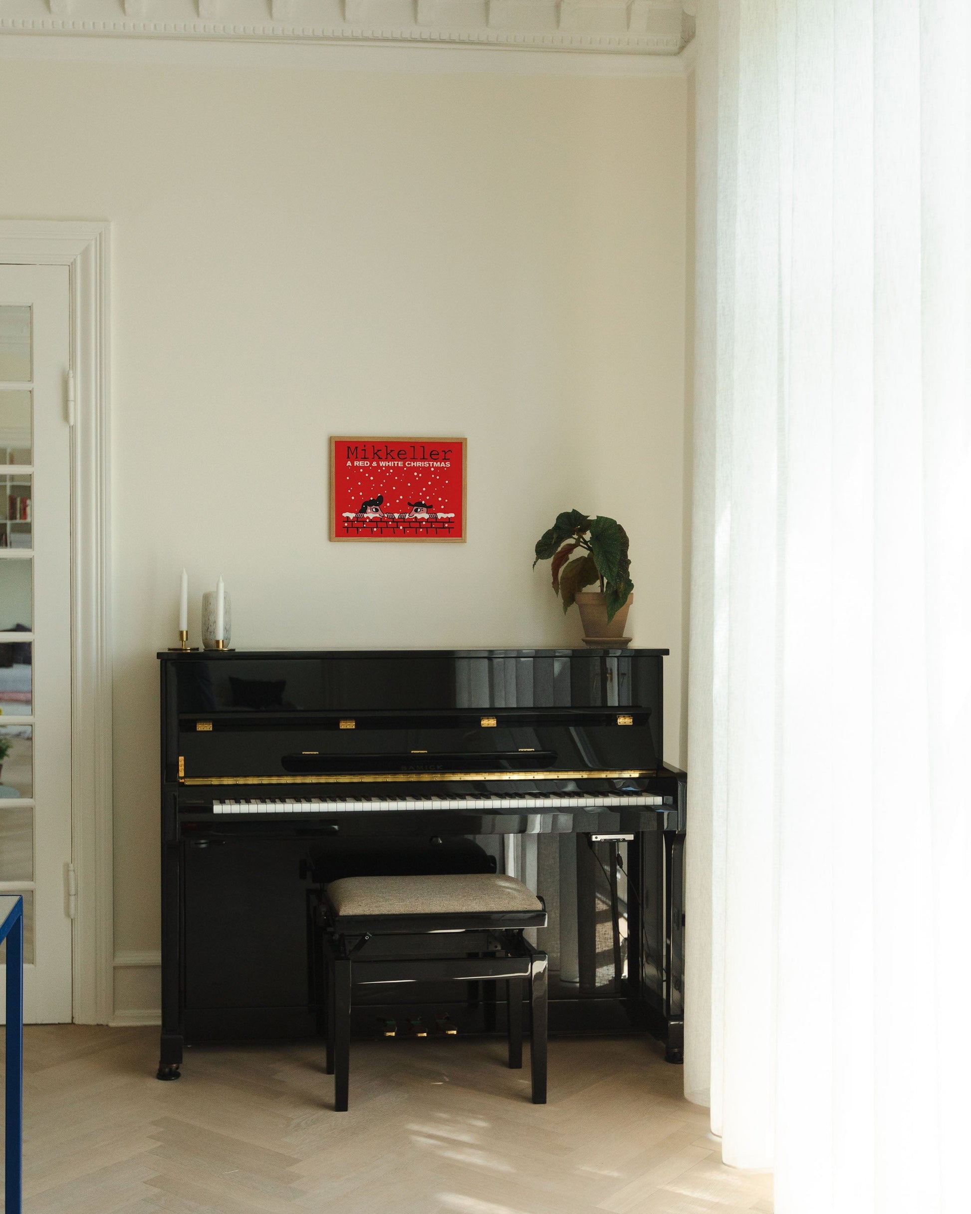 Mikkeller Prints Poster A Red & White Christmas