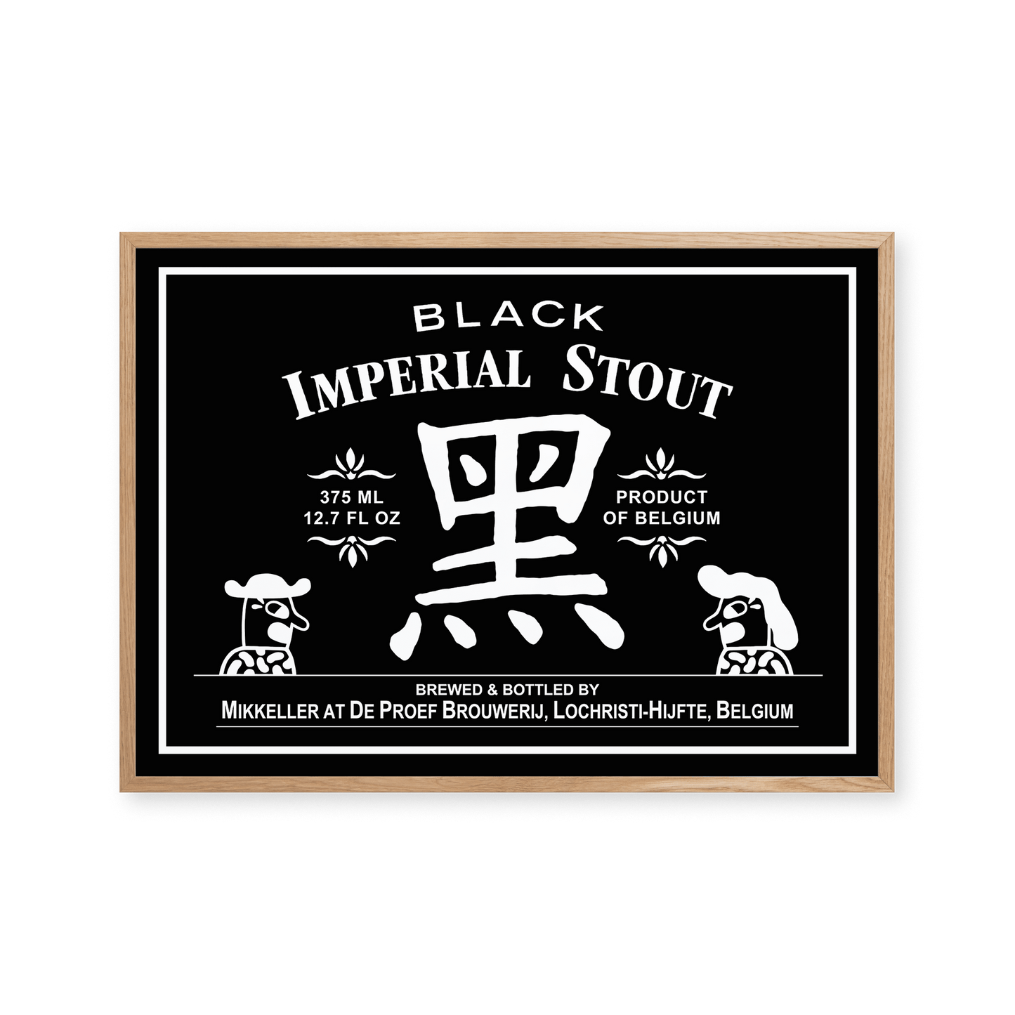 Mikkeller Prints Poster Black