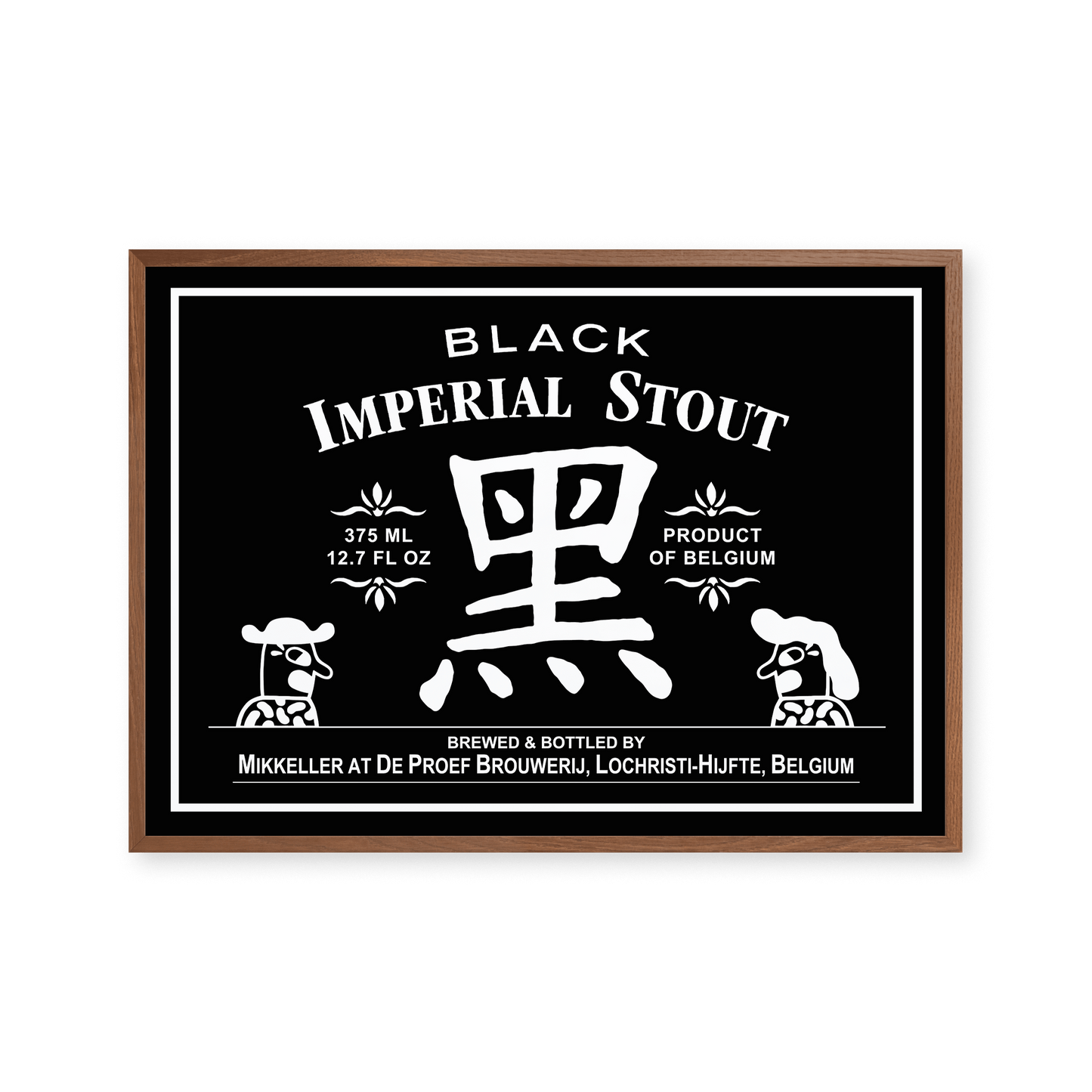 Mikkeller Prints Poster Black