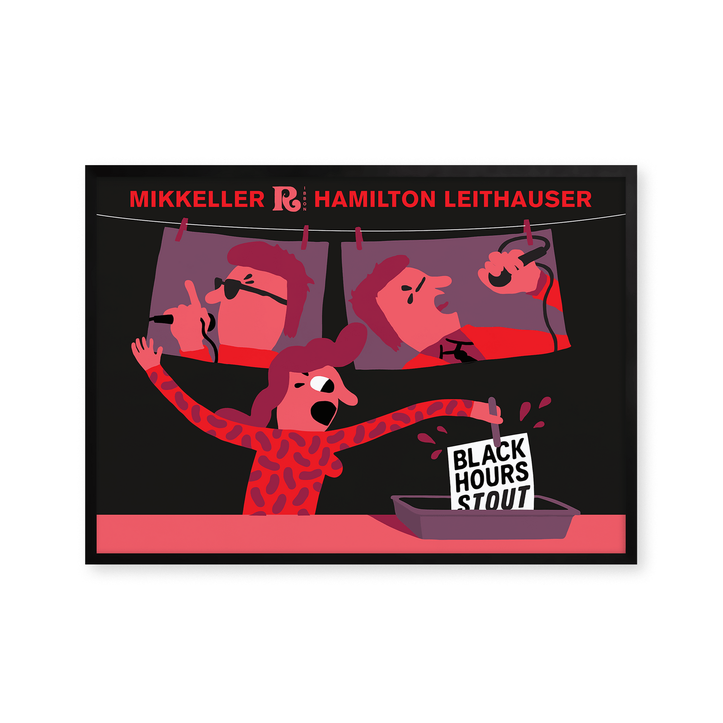 Mikkeller Prints Poster Black Hours