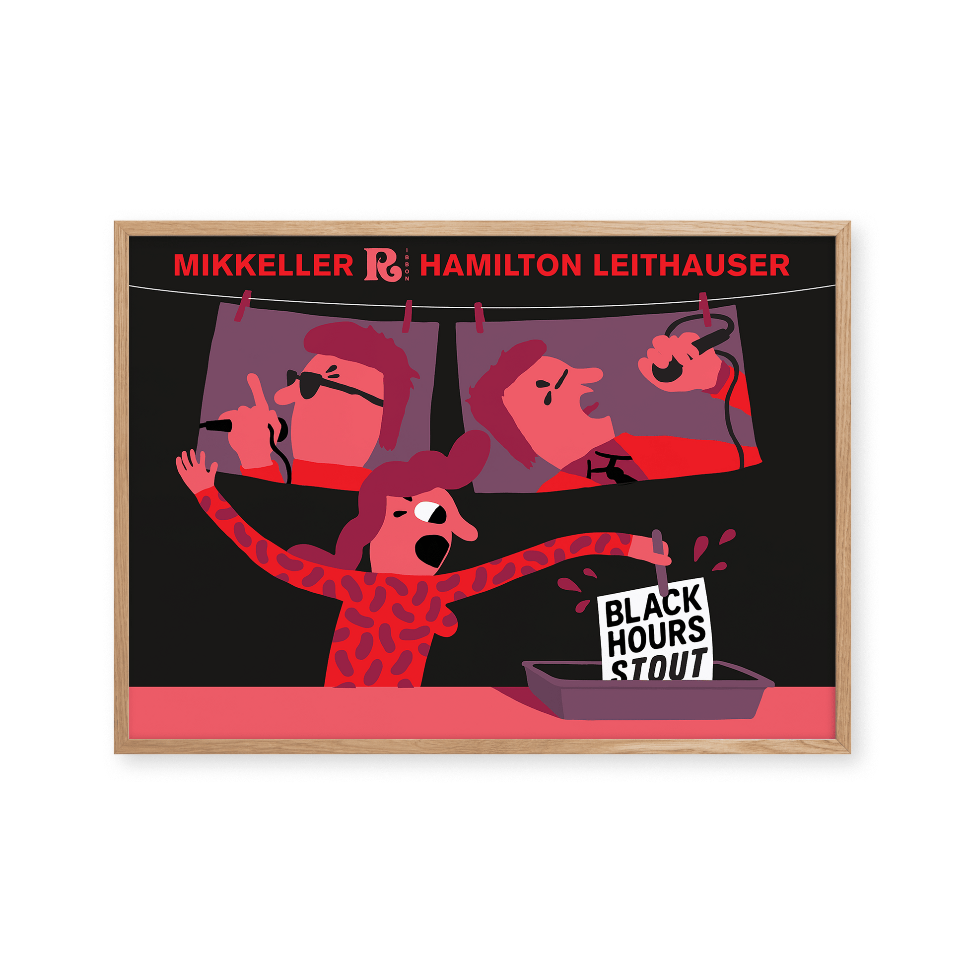 Mikkeller Prints Poster Black Hours