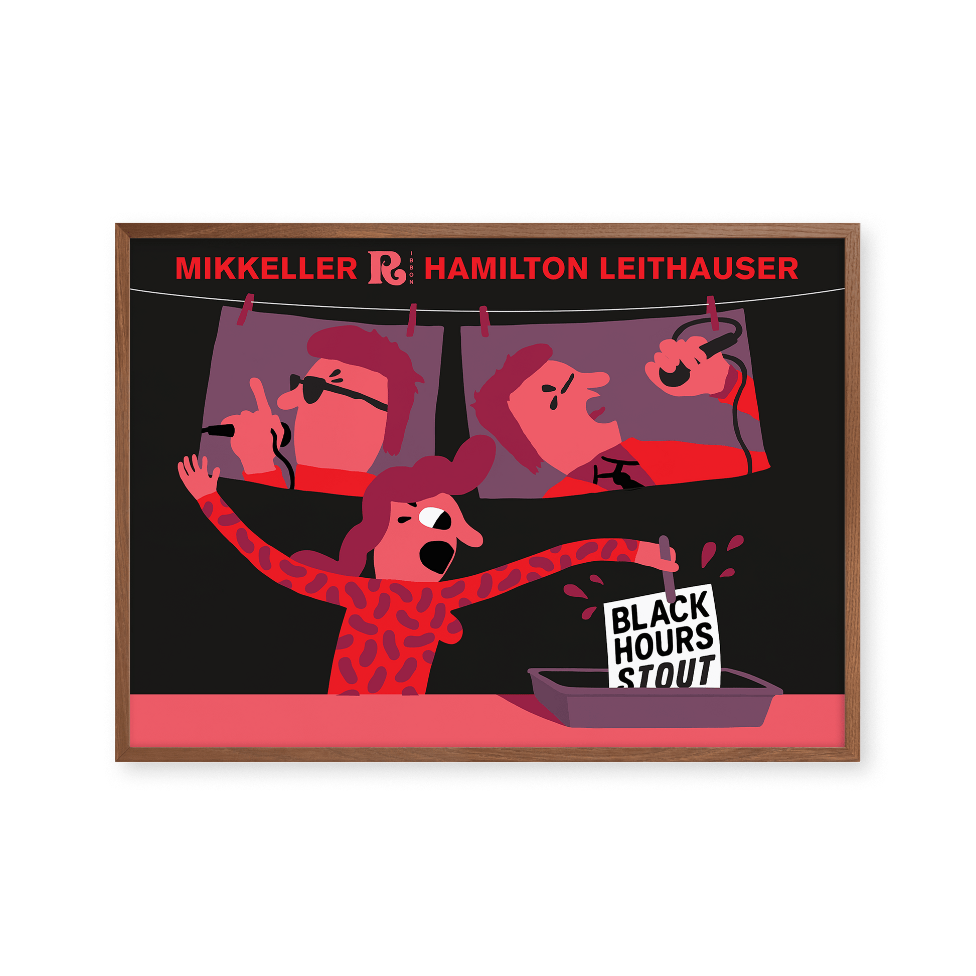 Mikkeller Prints Poster Black Hours