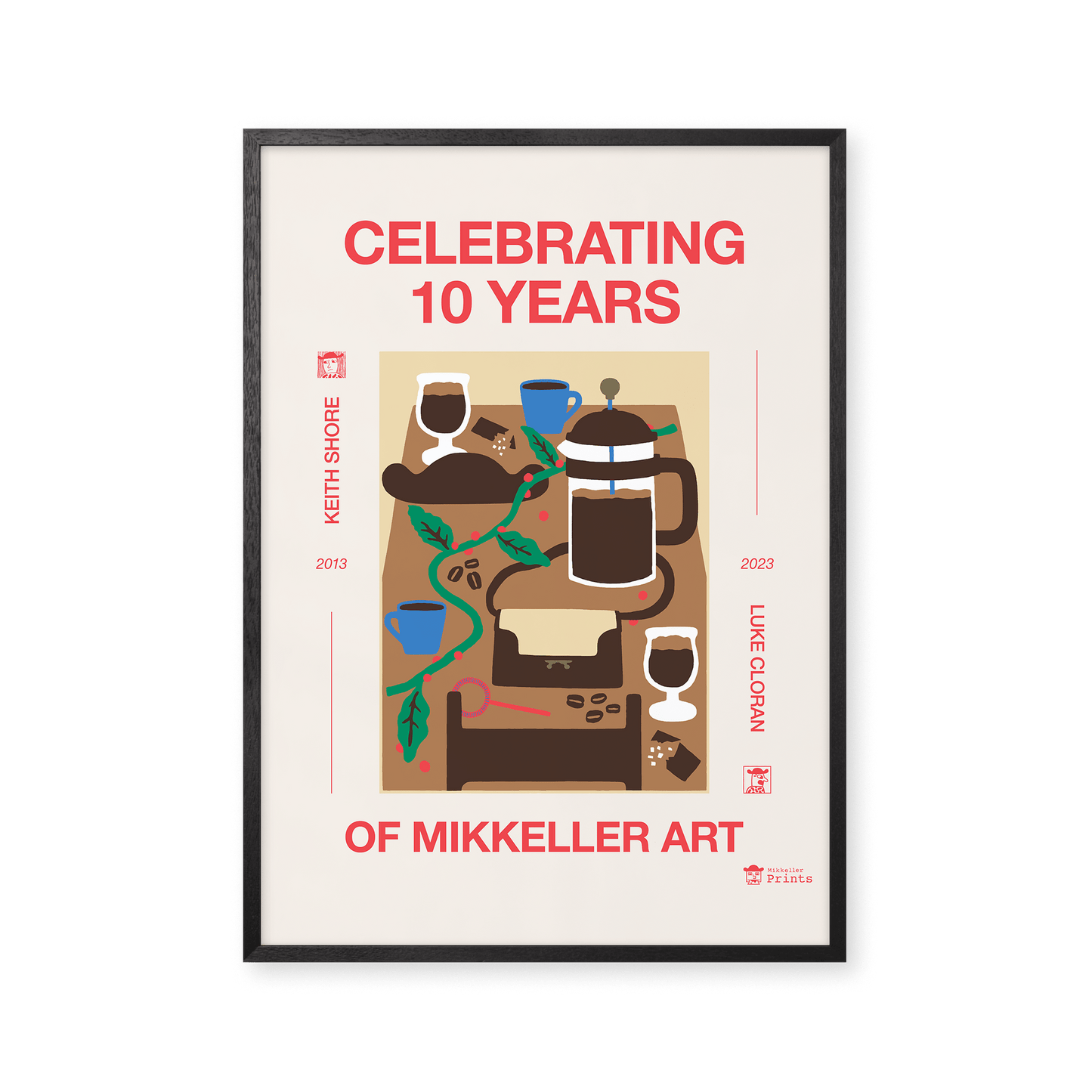 Mikkeller Prints Poster Celebrating 10 Years