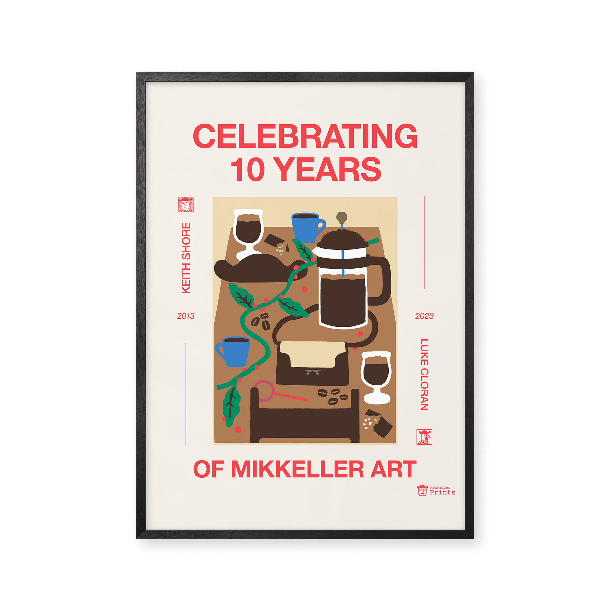 Mikkeller Prints Poster Celebrating 10 Years