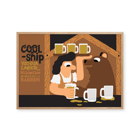 Mikkeller Prints Poster Cool-ship Vienna Lager