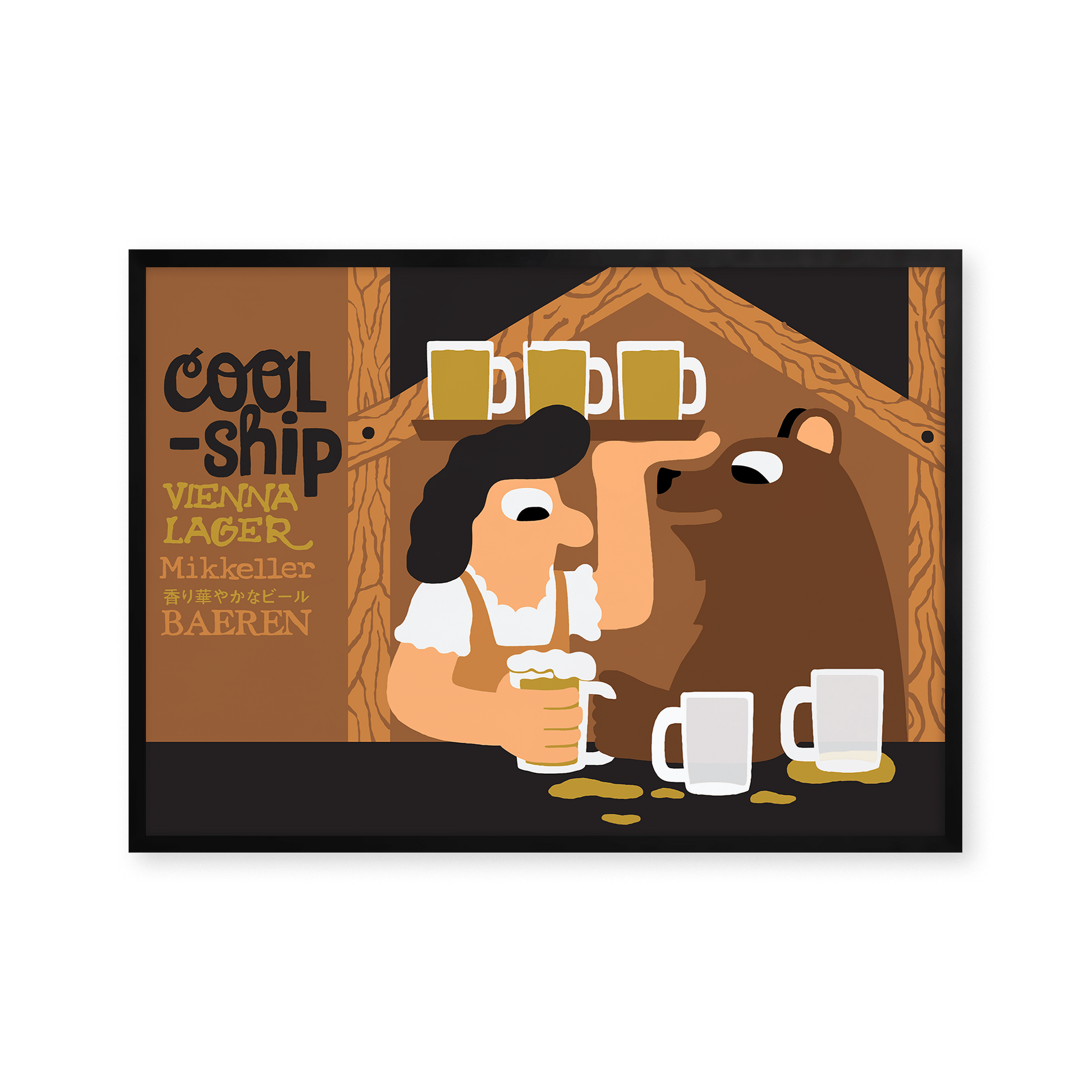 Mikkeller Prints Poster Cool-ship Vienna Lager