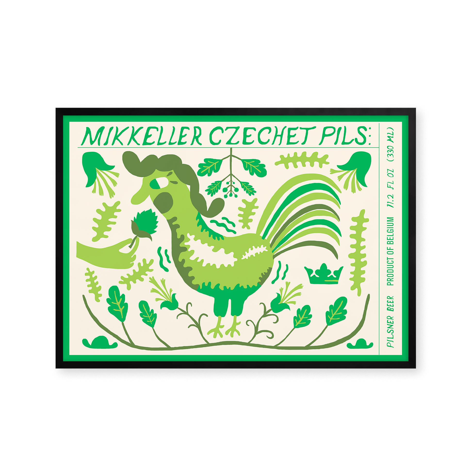 Mikkeller Prints Poster Czechet Pils