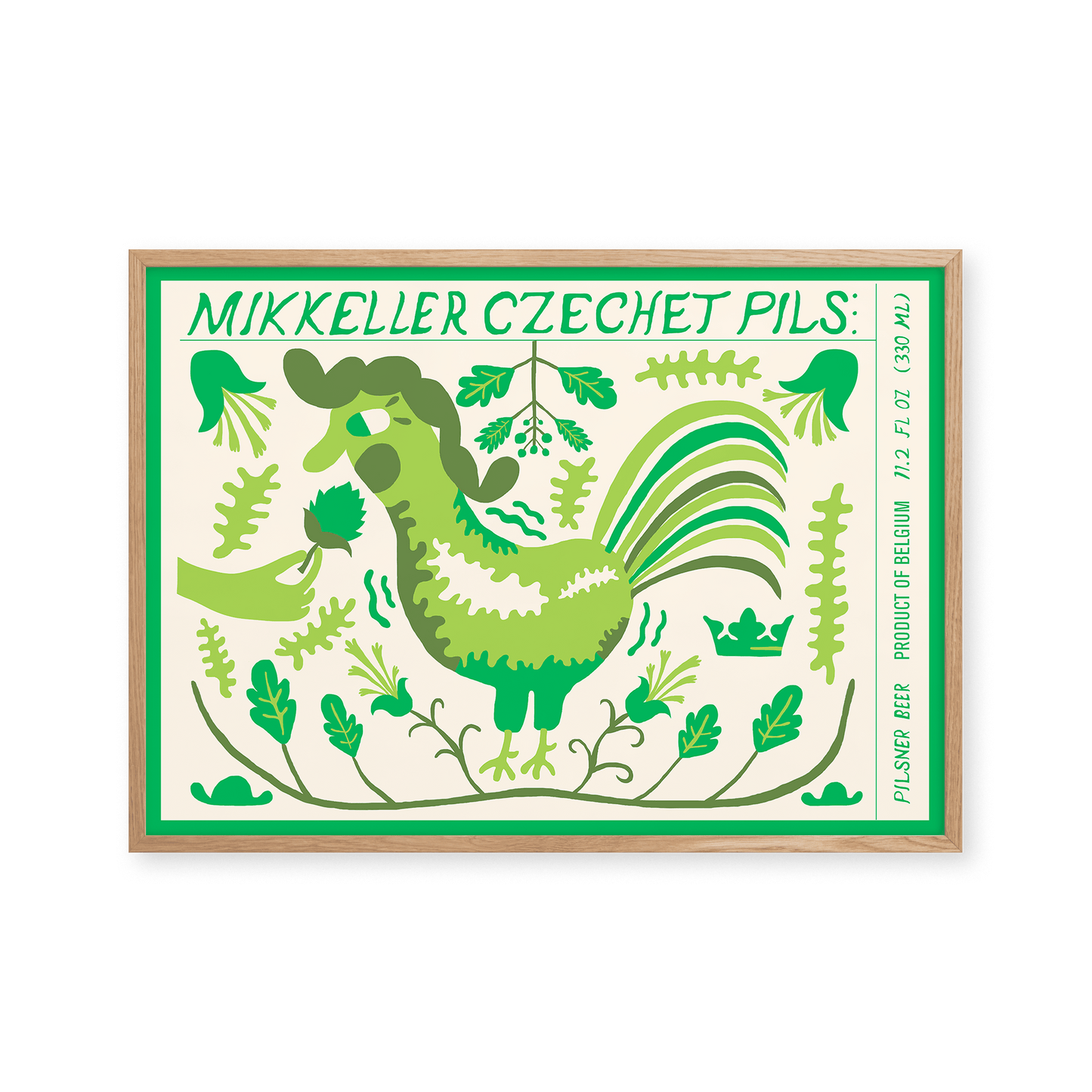 Mikkeller Prints Poster Czechet Pils