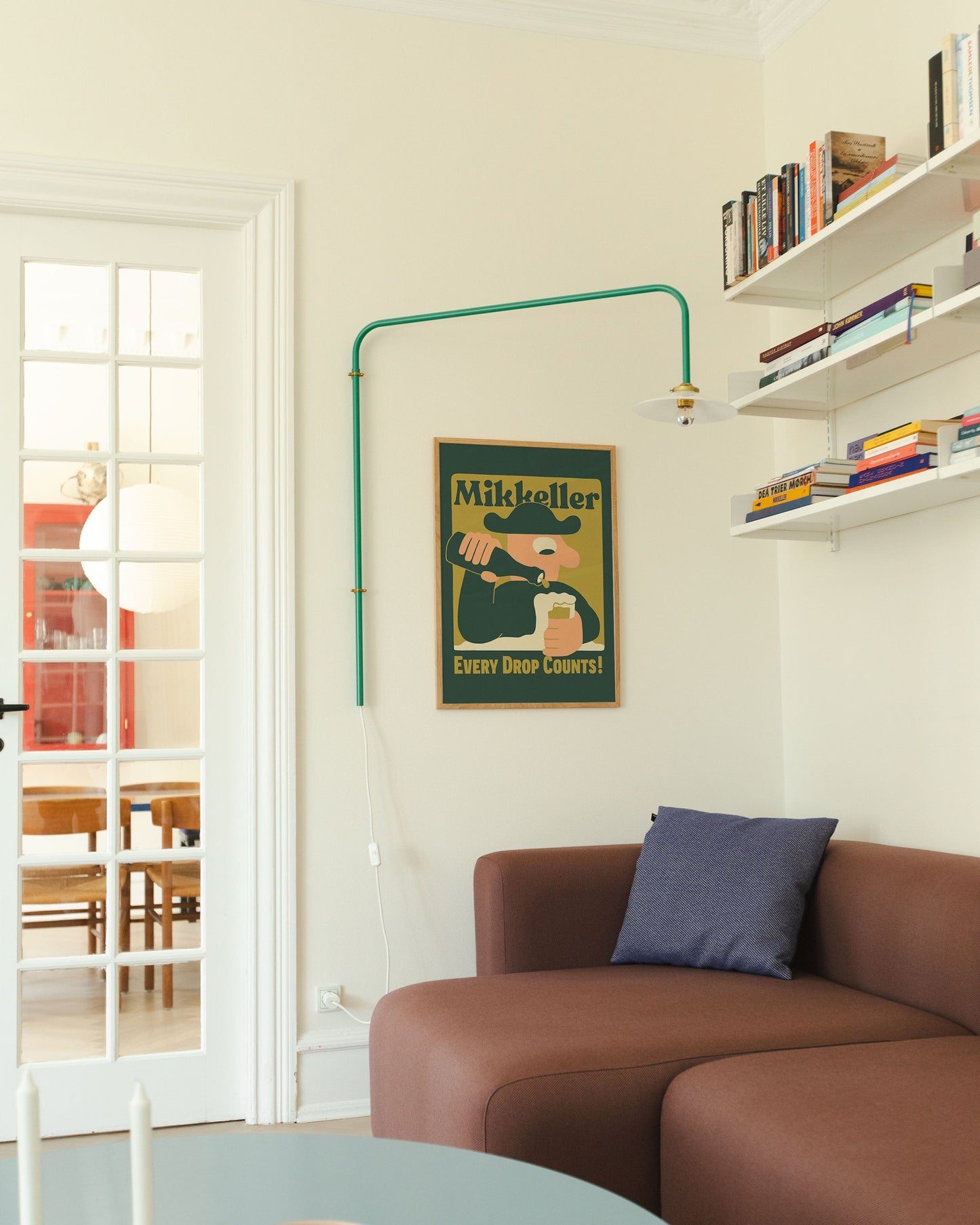 Mikkeller Prints Poster Every Drop Counts - Green