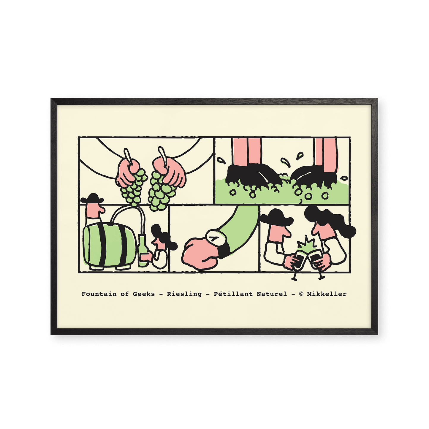 Mikkeller Prints Poster Fountain of Geeks
