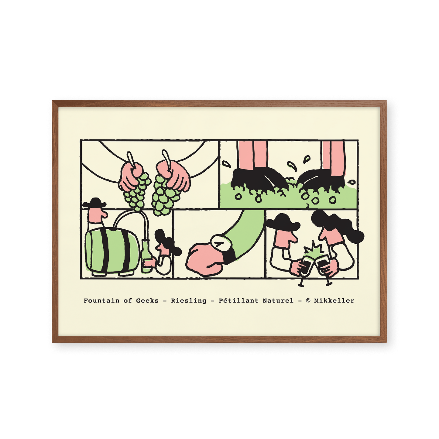 Mikkeller Prints Poster Fountain of Geeks