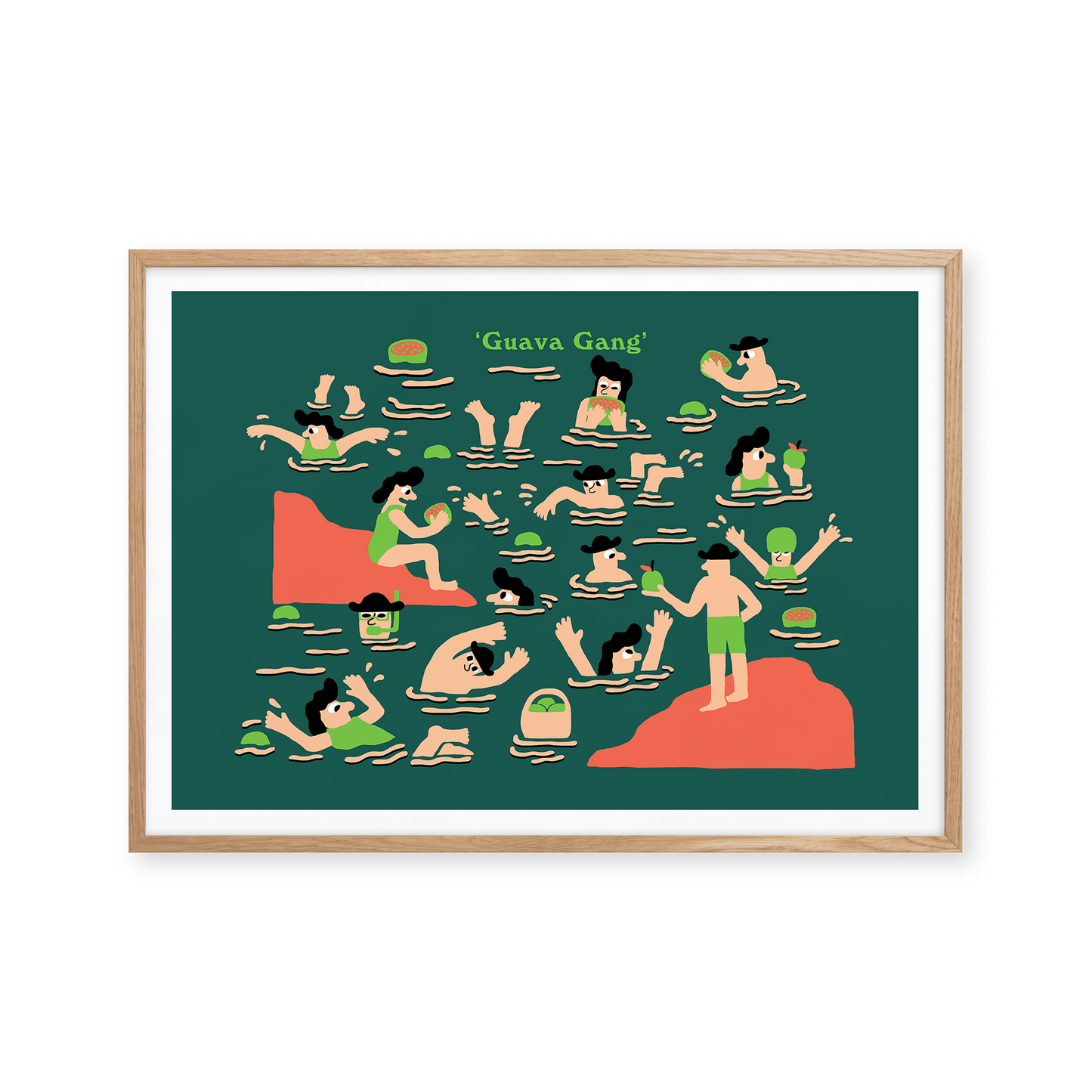 Mikkeller Prints Poster Guava Gang