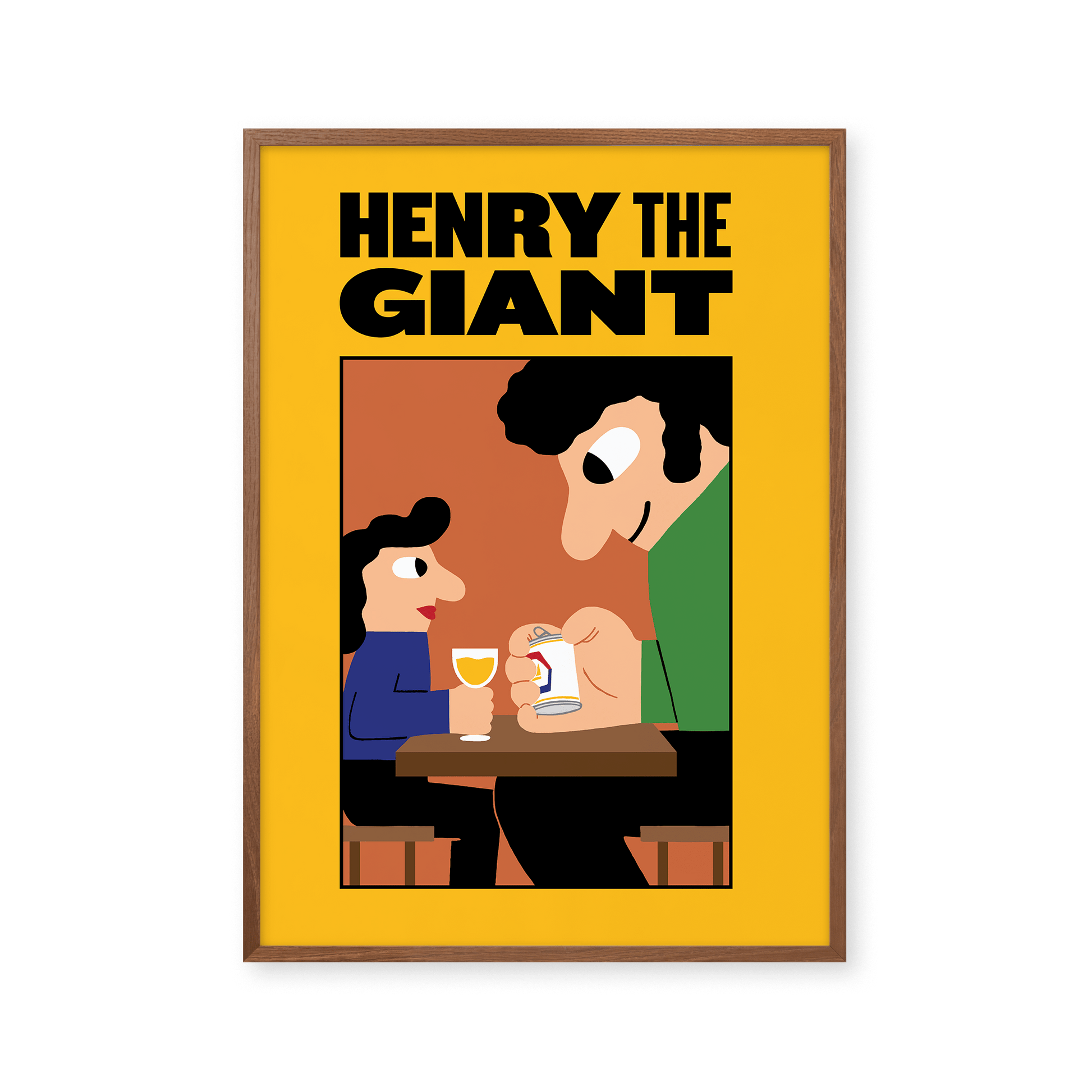Mikkeller Prints Poster Henry the Giant