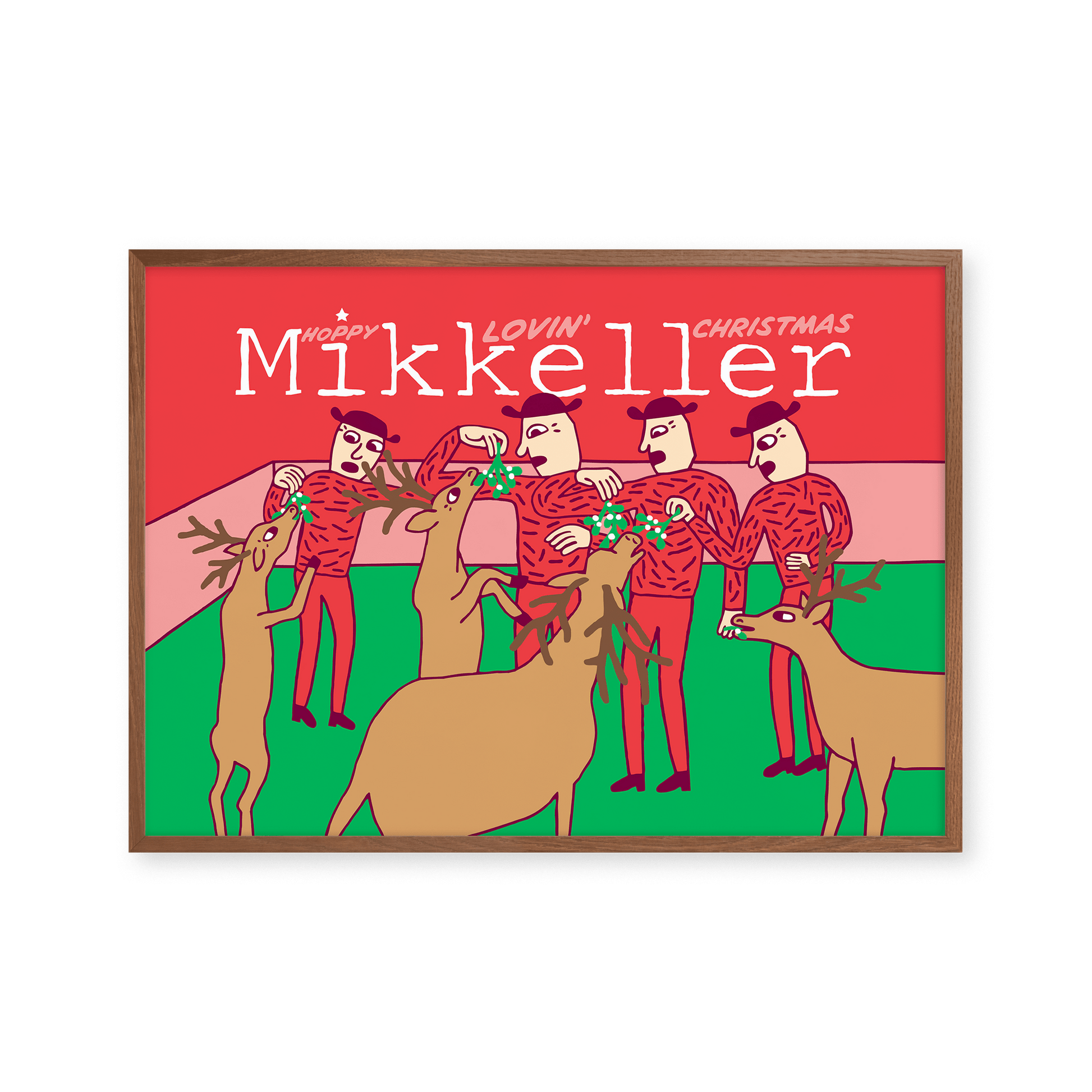 Mikkeller Prints Poster Hoppy Lovin Christmas