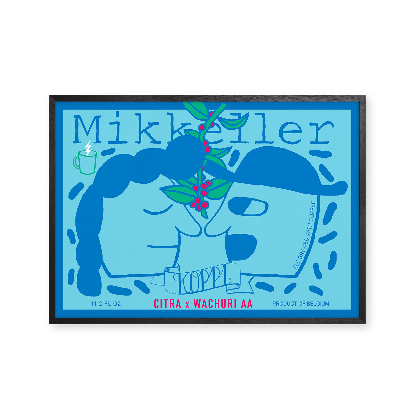 Mikkeller Prints Poster KOPPI - CITRA WACHURI AA