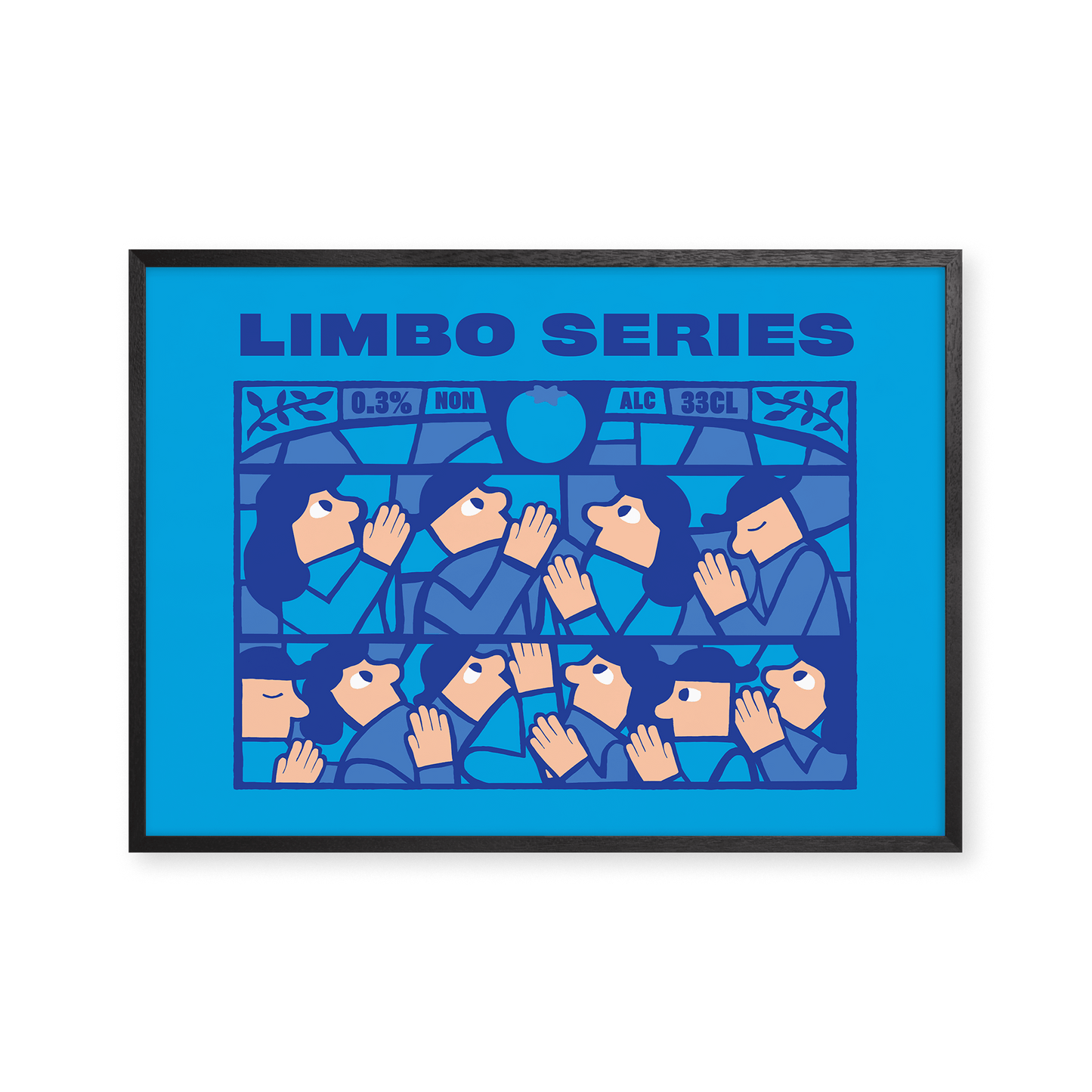 Mikkeller Prints Poster Limbo Series Blueberry