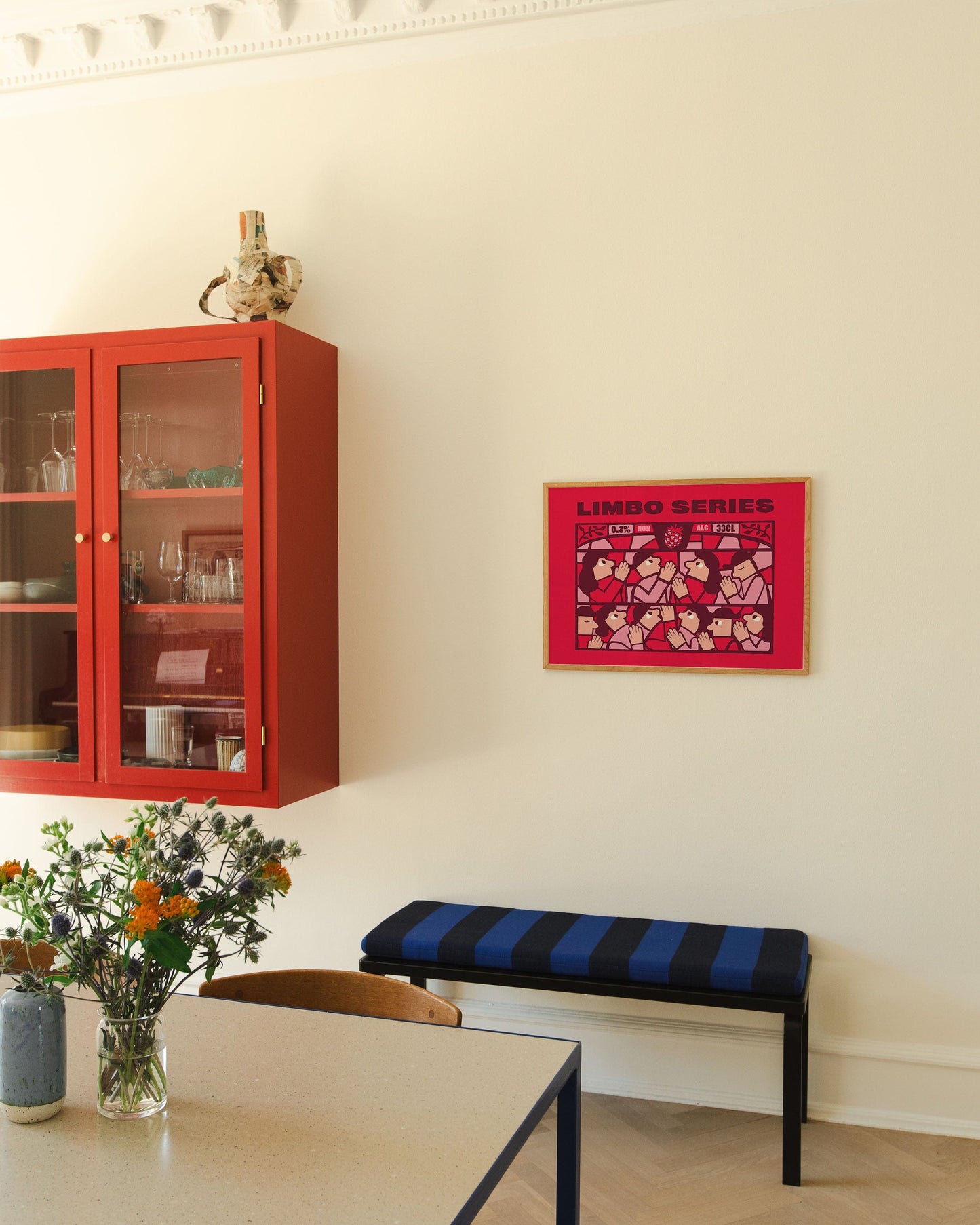 Mikkeller Prints Poster Limbo Series Raspberry