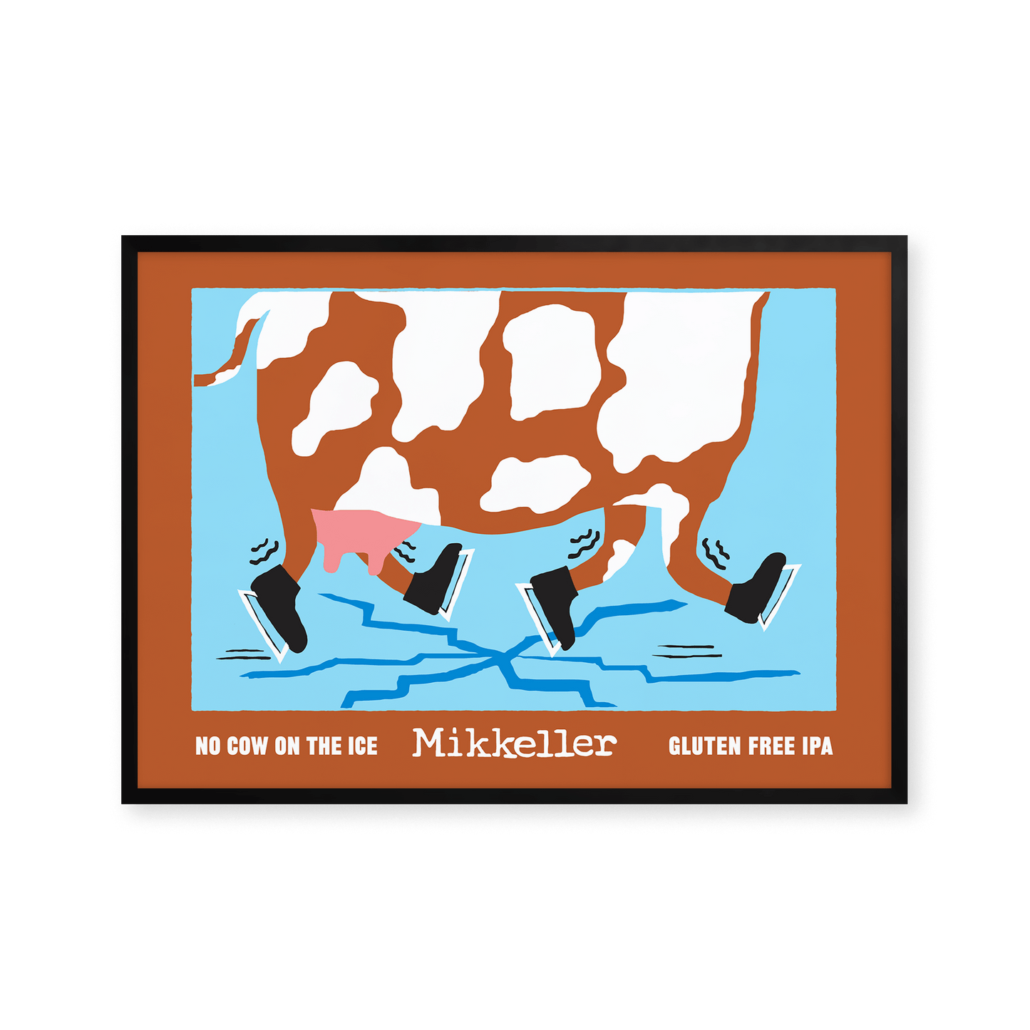 Mikkeller Prints Poster No Cow on the Ice Gluten free