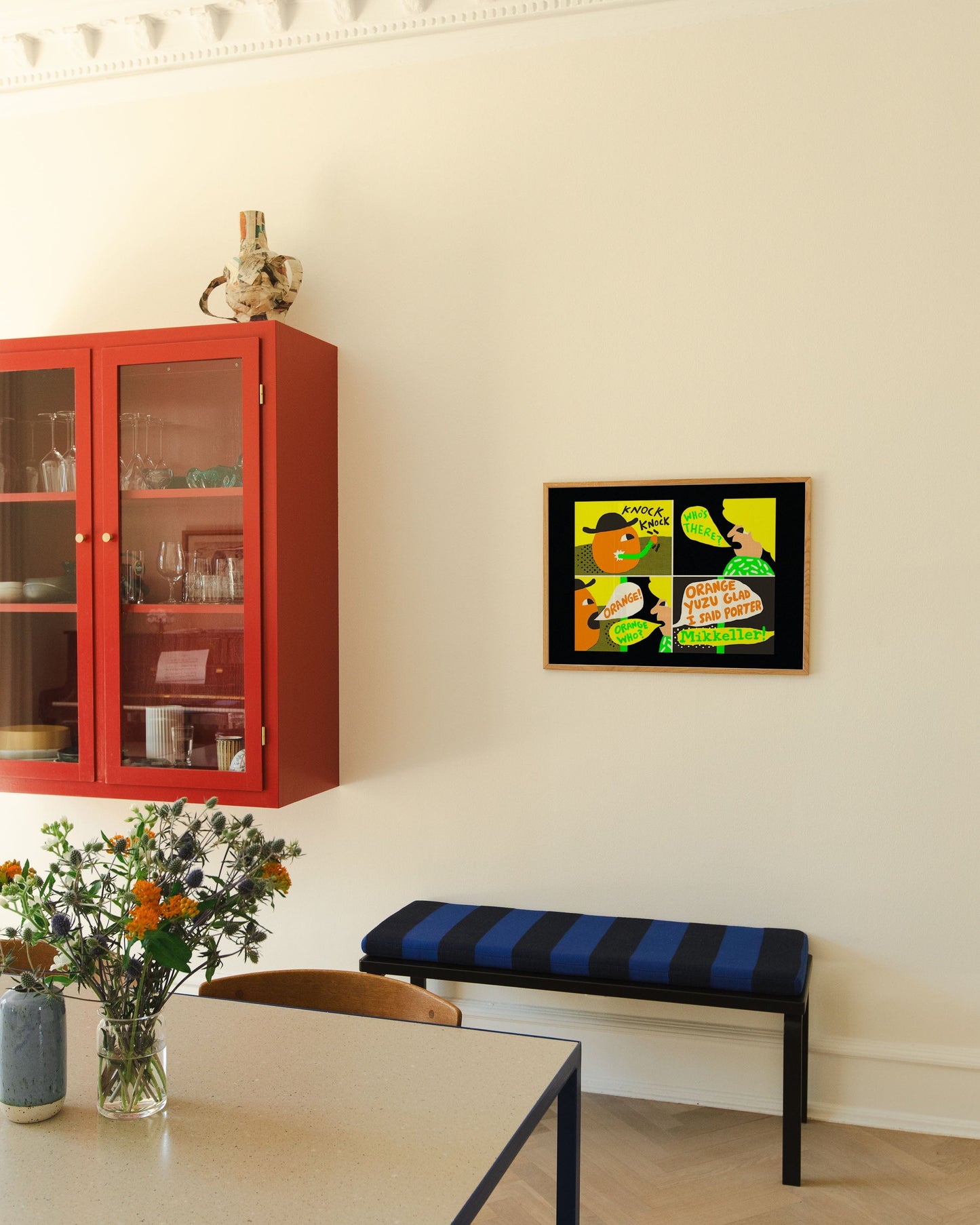 Mikkeller Prints Poster ORANGE YUZU GLAD I SAID PORTER