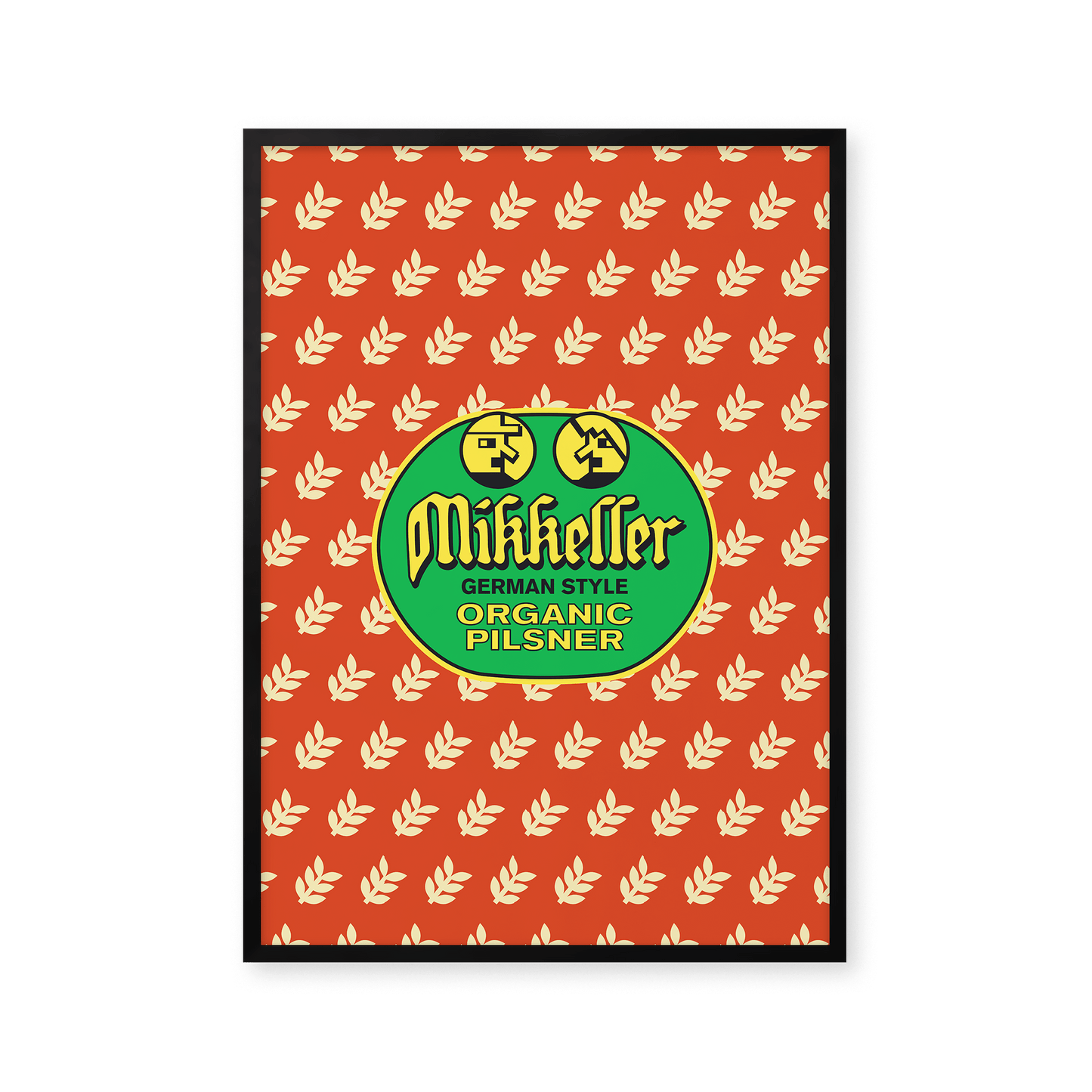 Mikkeller Prints Poster Organic German Pilsner