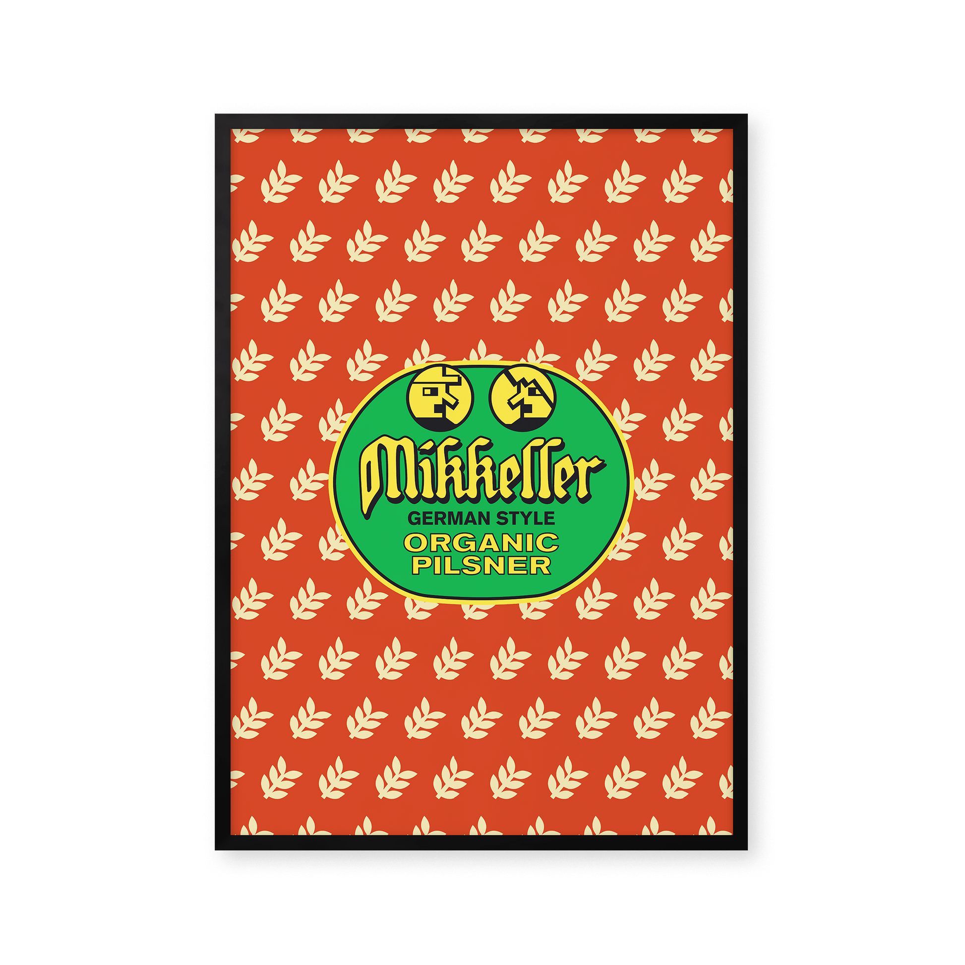 Mikkeller Prints Poster Organic German Pilsner