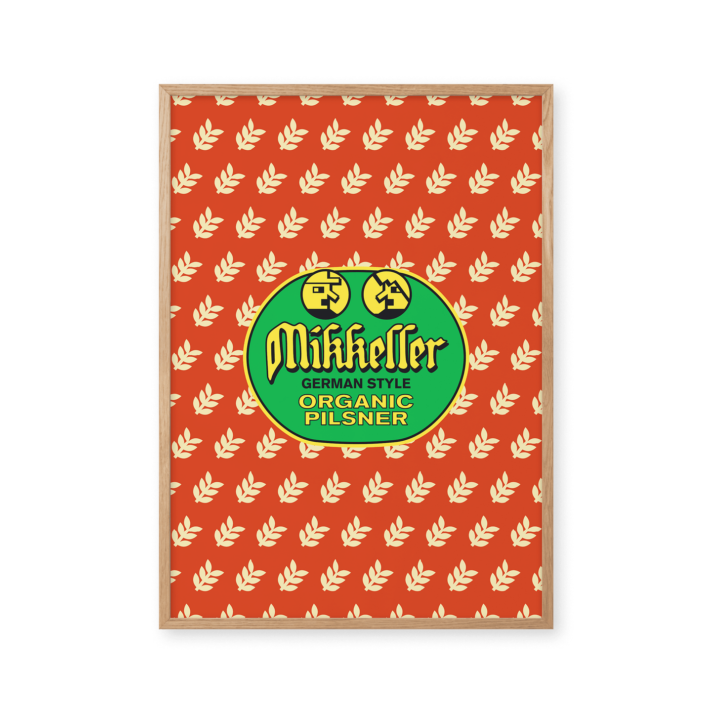 Mikkeller Prints Poster Organic German Pilsner