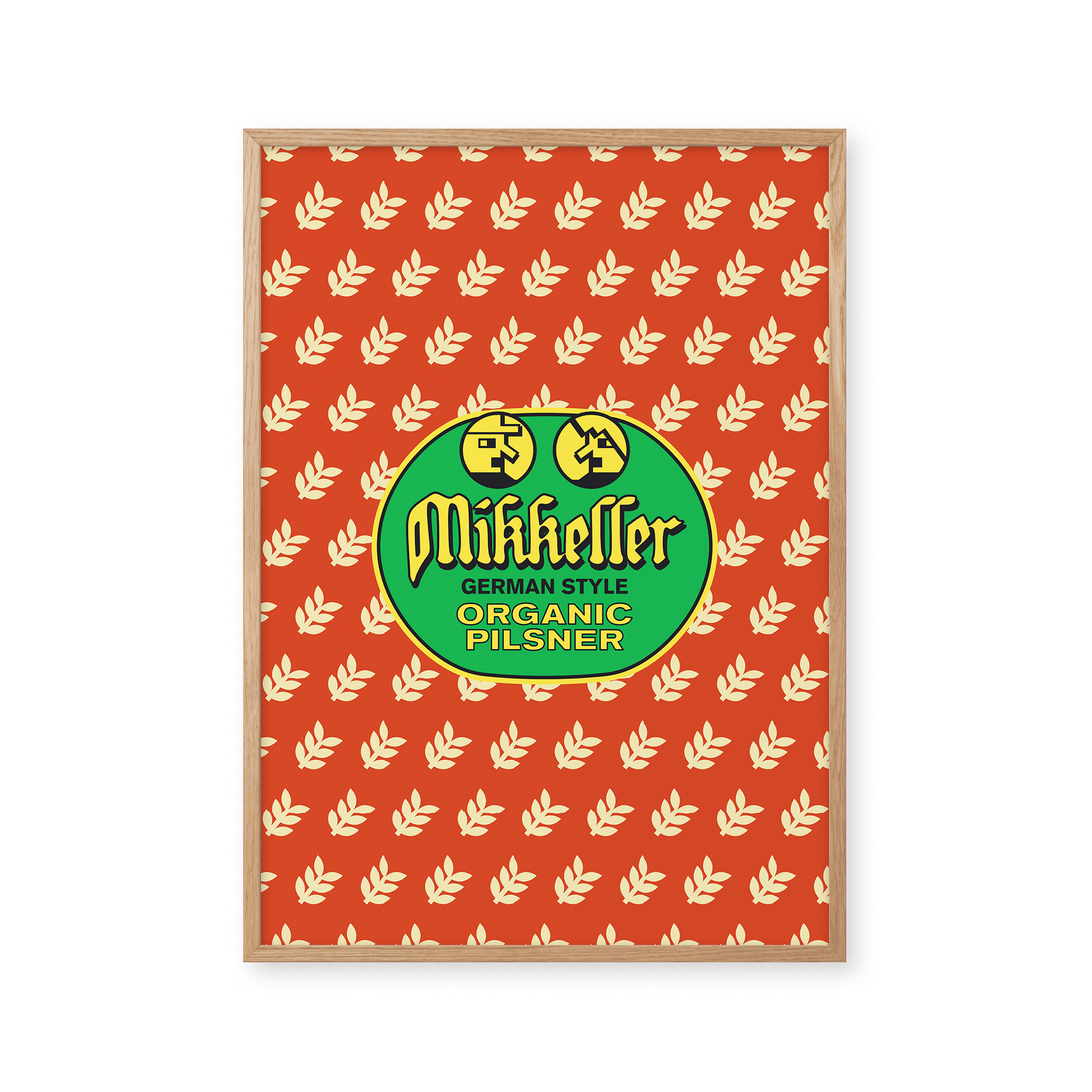Mikkeller Prints Poster Organic German Pilsner