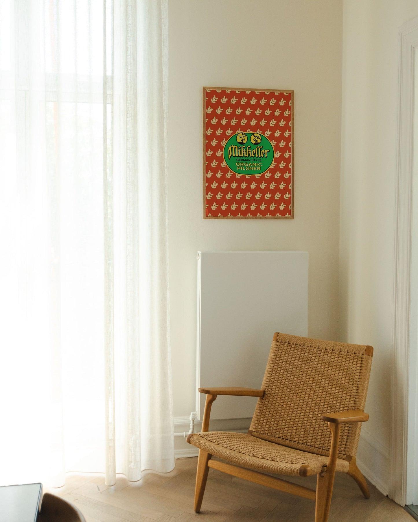 Mikkeller Prints Poster Organic German Pilsner