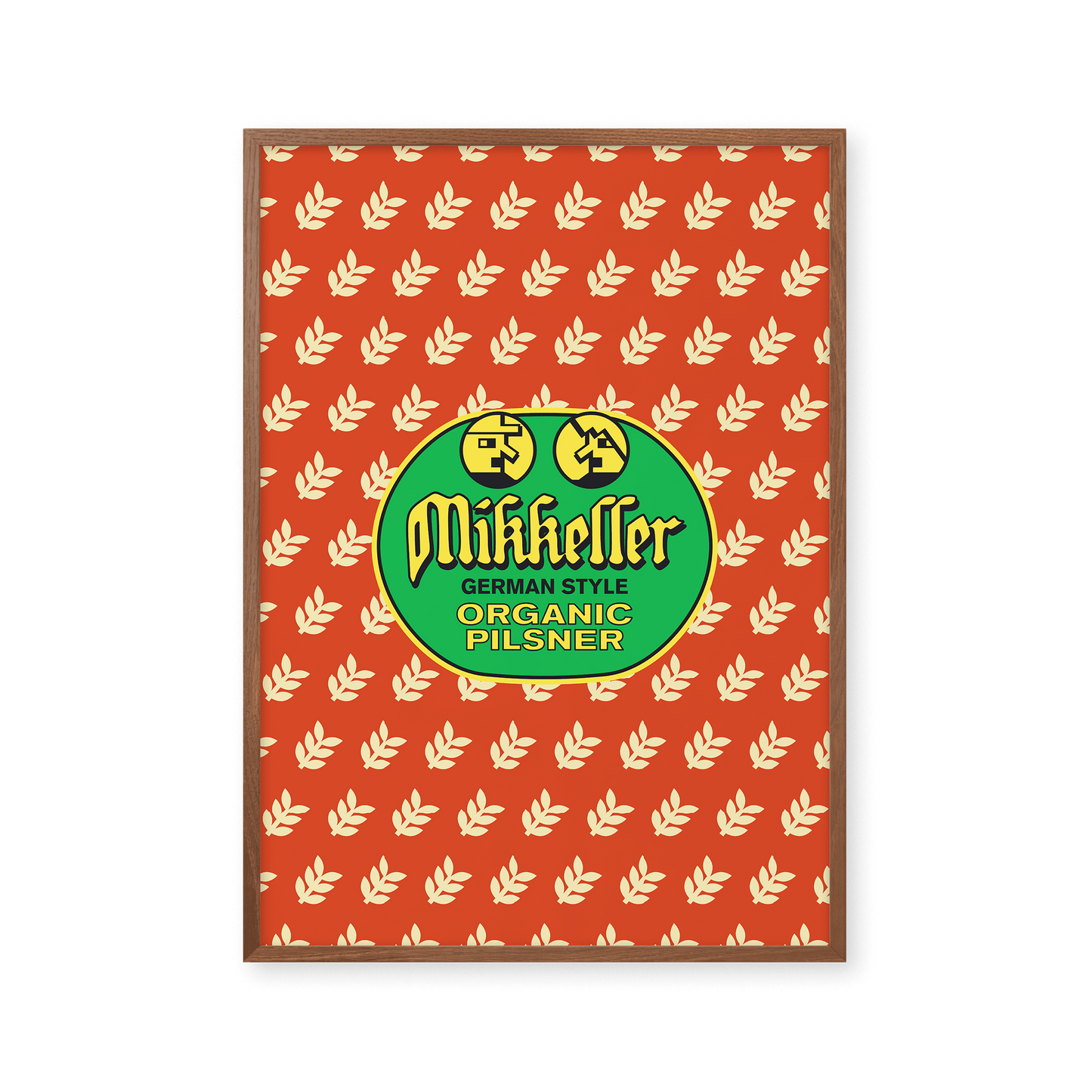Mikkeller Prints Poster Organic German Pilsner