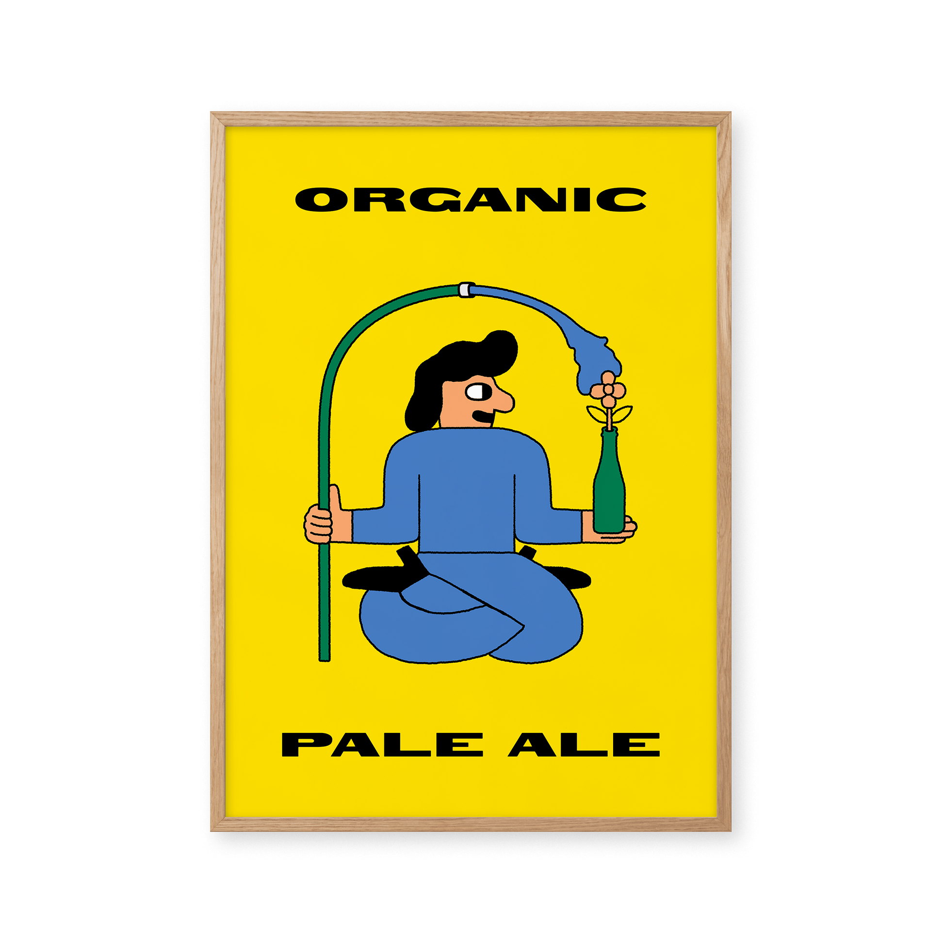 Mikkeller Prints Poster Organic Pale Ale