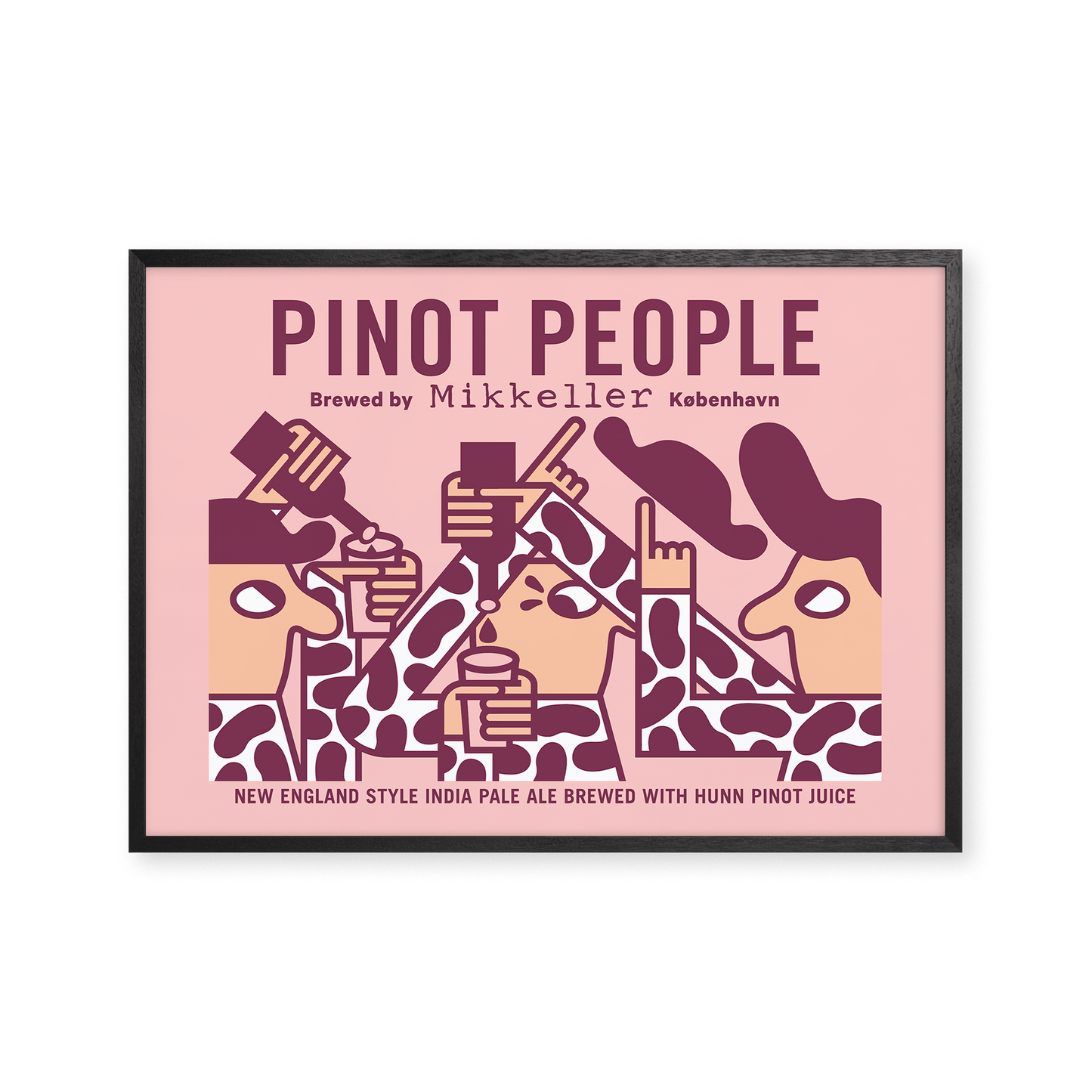 Mikkeller Prints Poster Pinot People