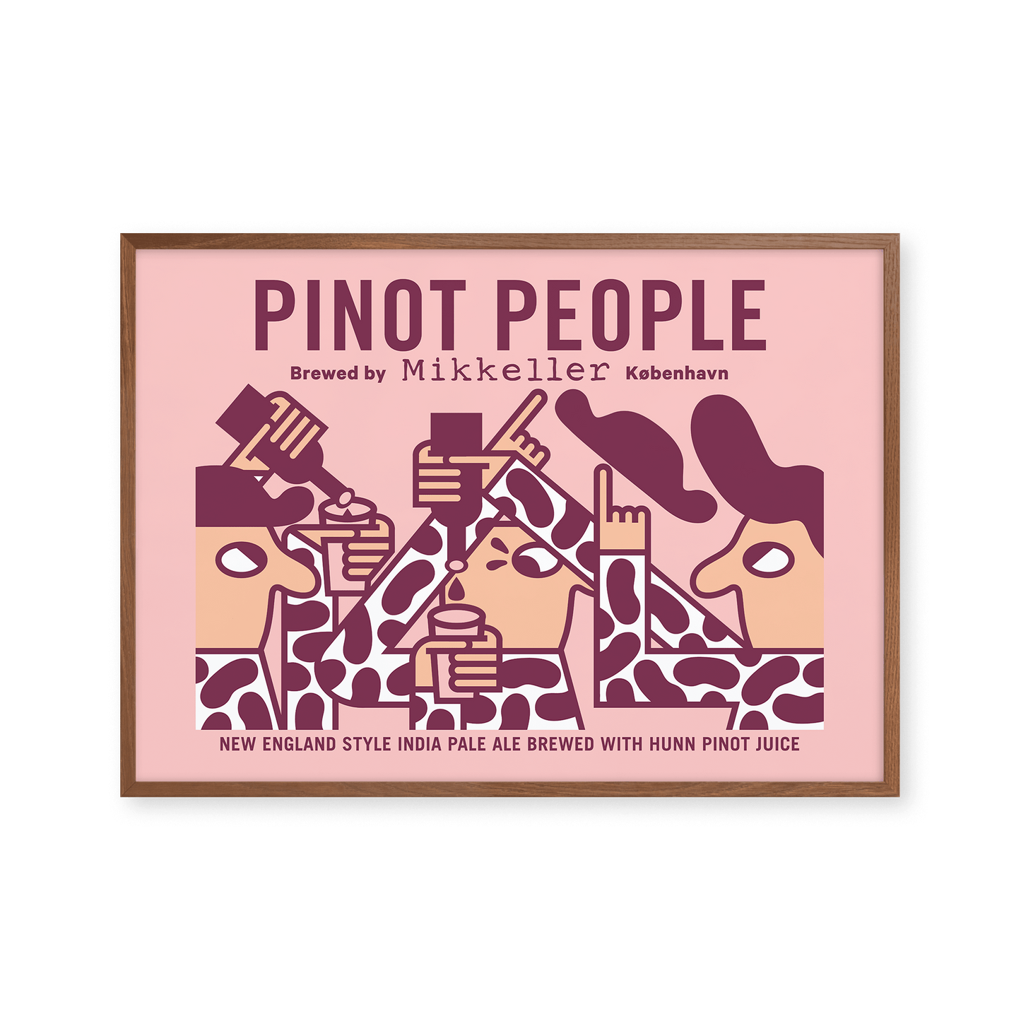 Mikkeller Prints Poster Pinot People