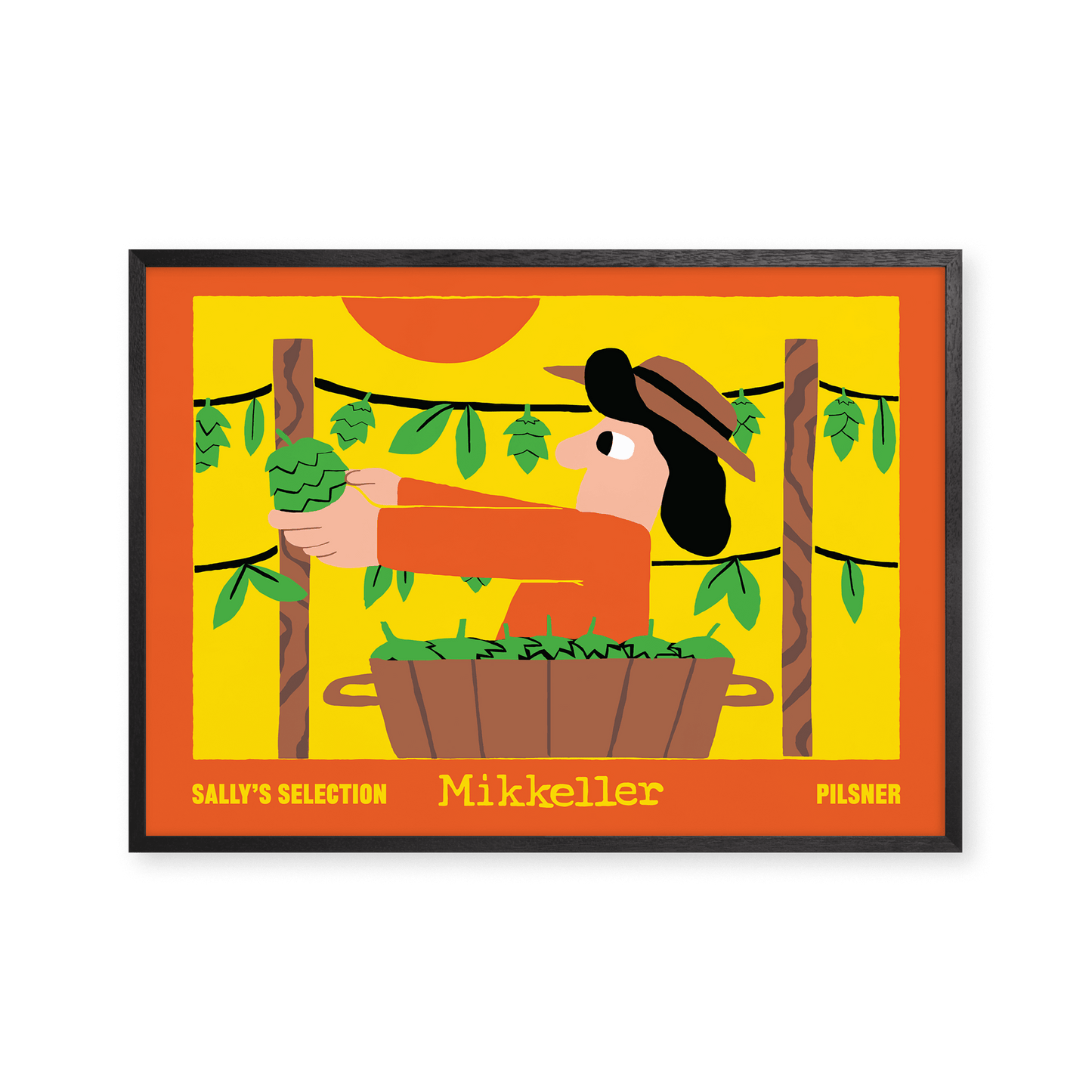 Mikkeller Prints Poster Sally's Selection