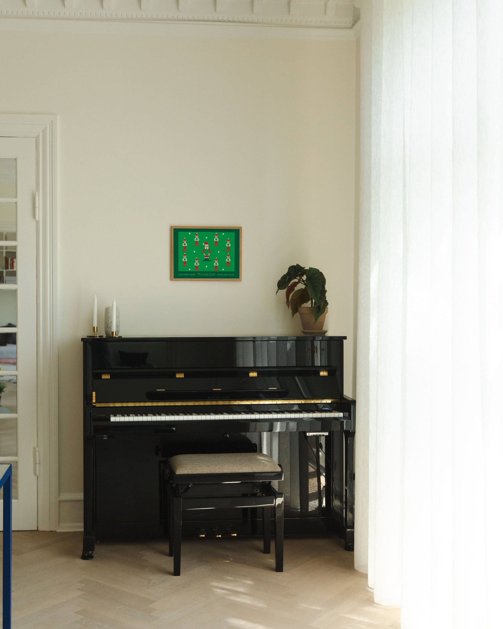 Mikkeller Prints Poster Santas Hoppy Helpers