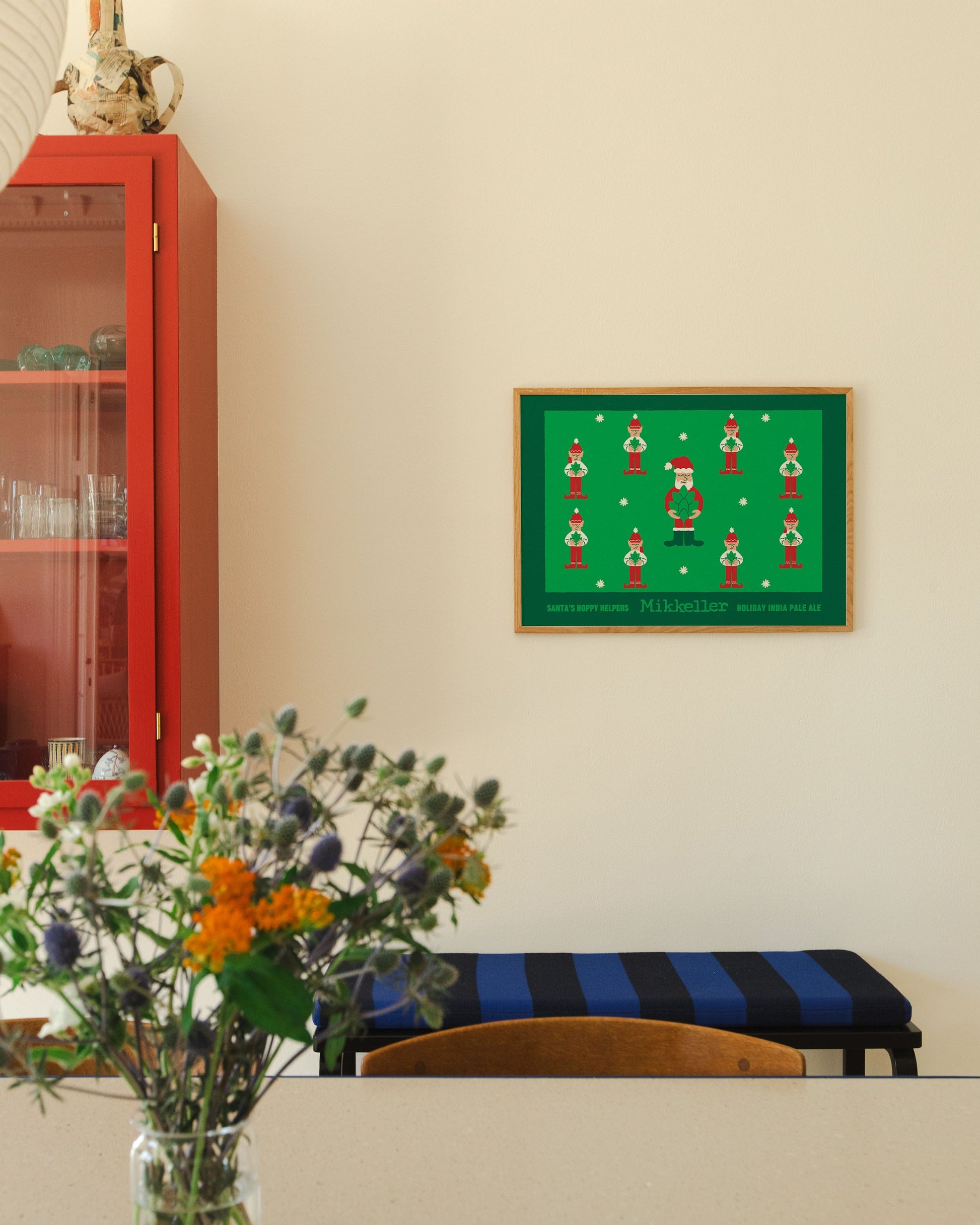 Mikkeller Prints Poster Santas Hoppy Helpers