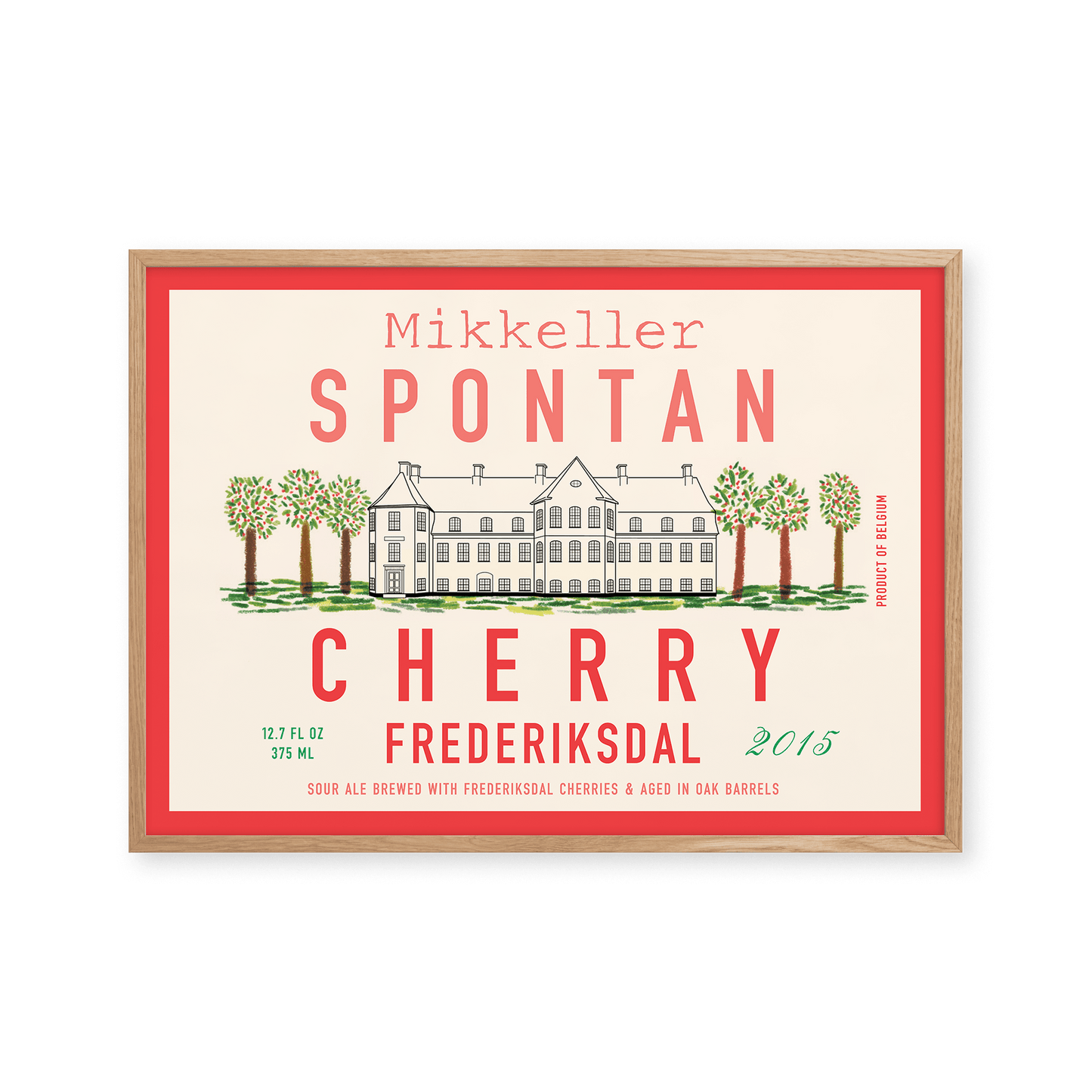 Mikkeller Prints Poster Spontancherry