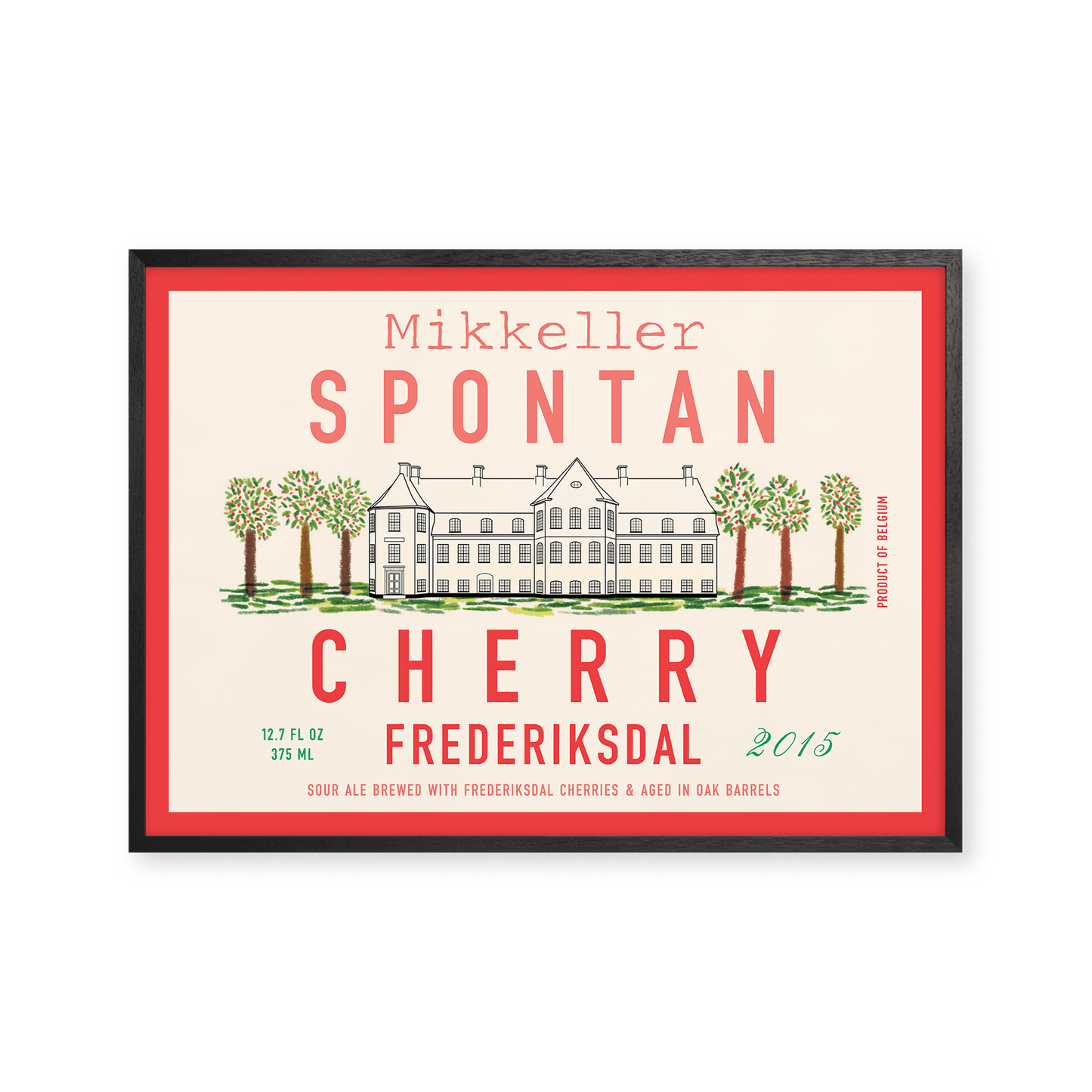 Mikkeller Prints Poster Spontancherry