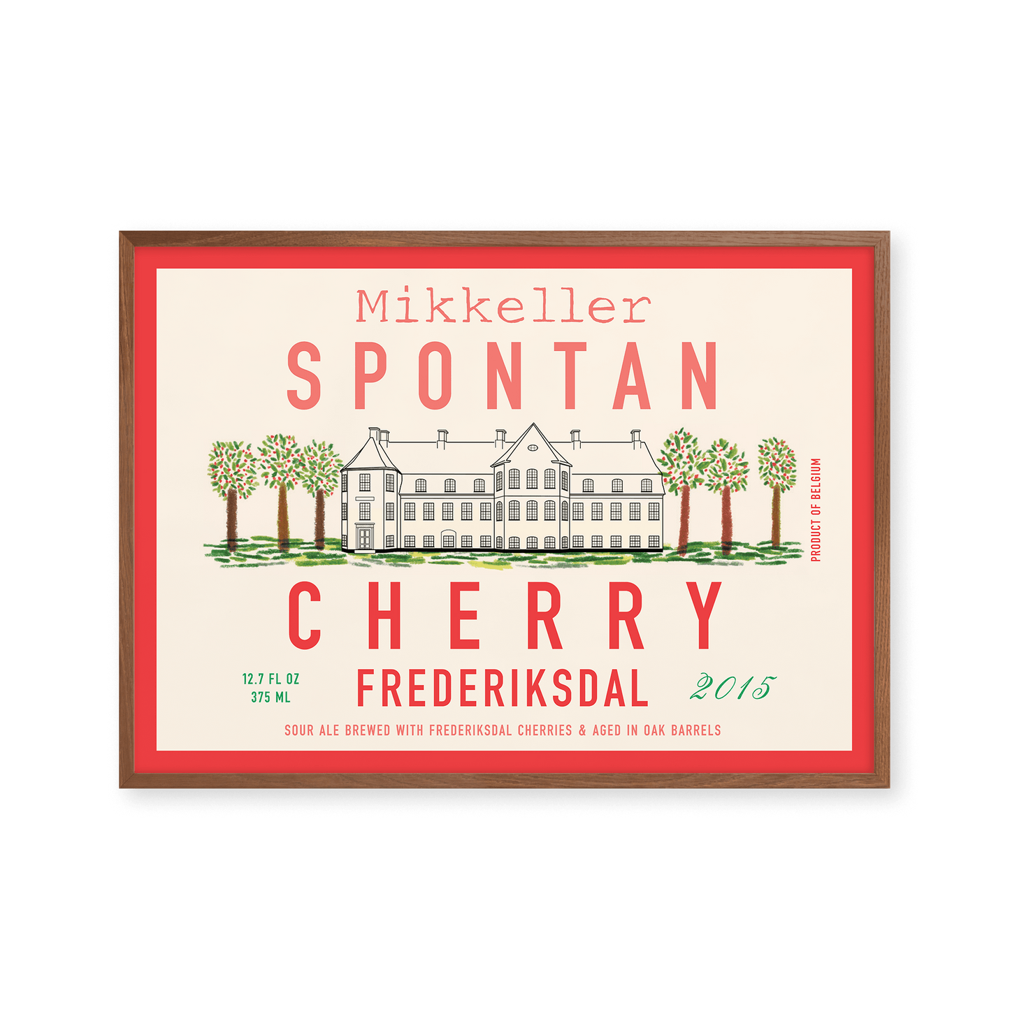 Mikkeller Prints Poster Spontancherry