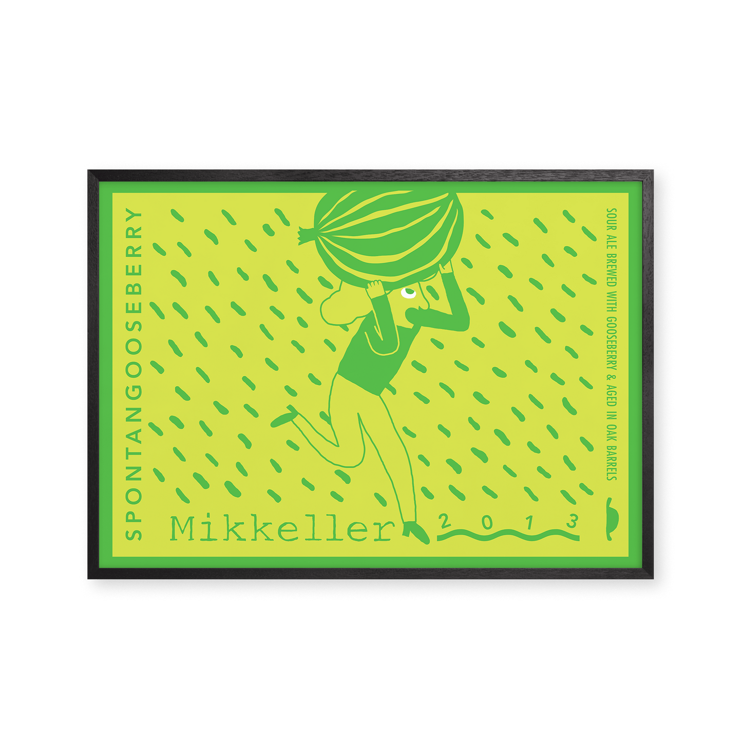 Mikkeller Prints Poster Spontangooseberry