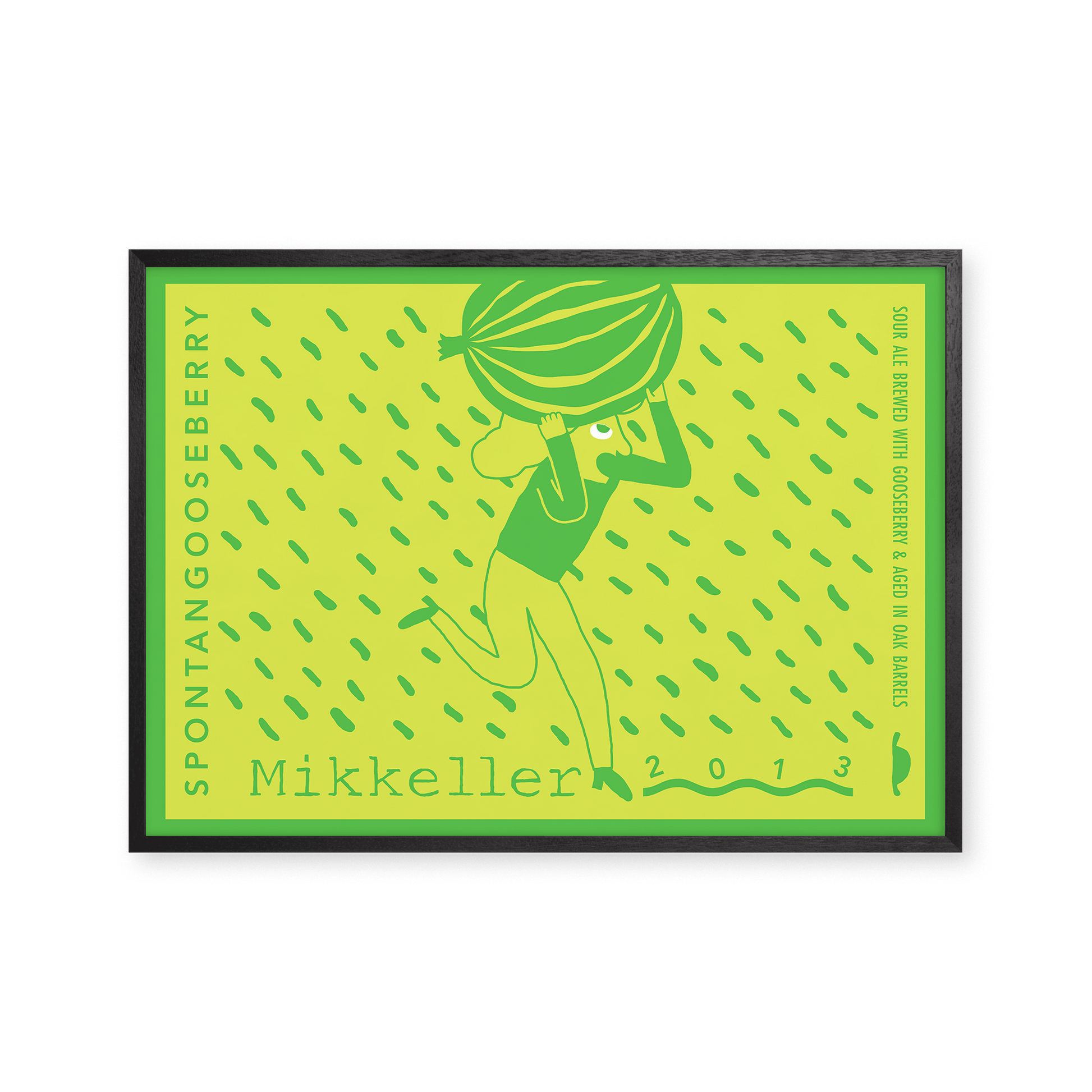 Mikkeller Prints Poster Spontangooseberry