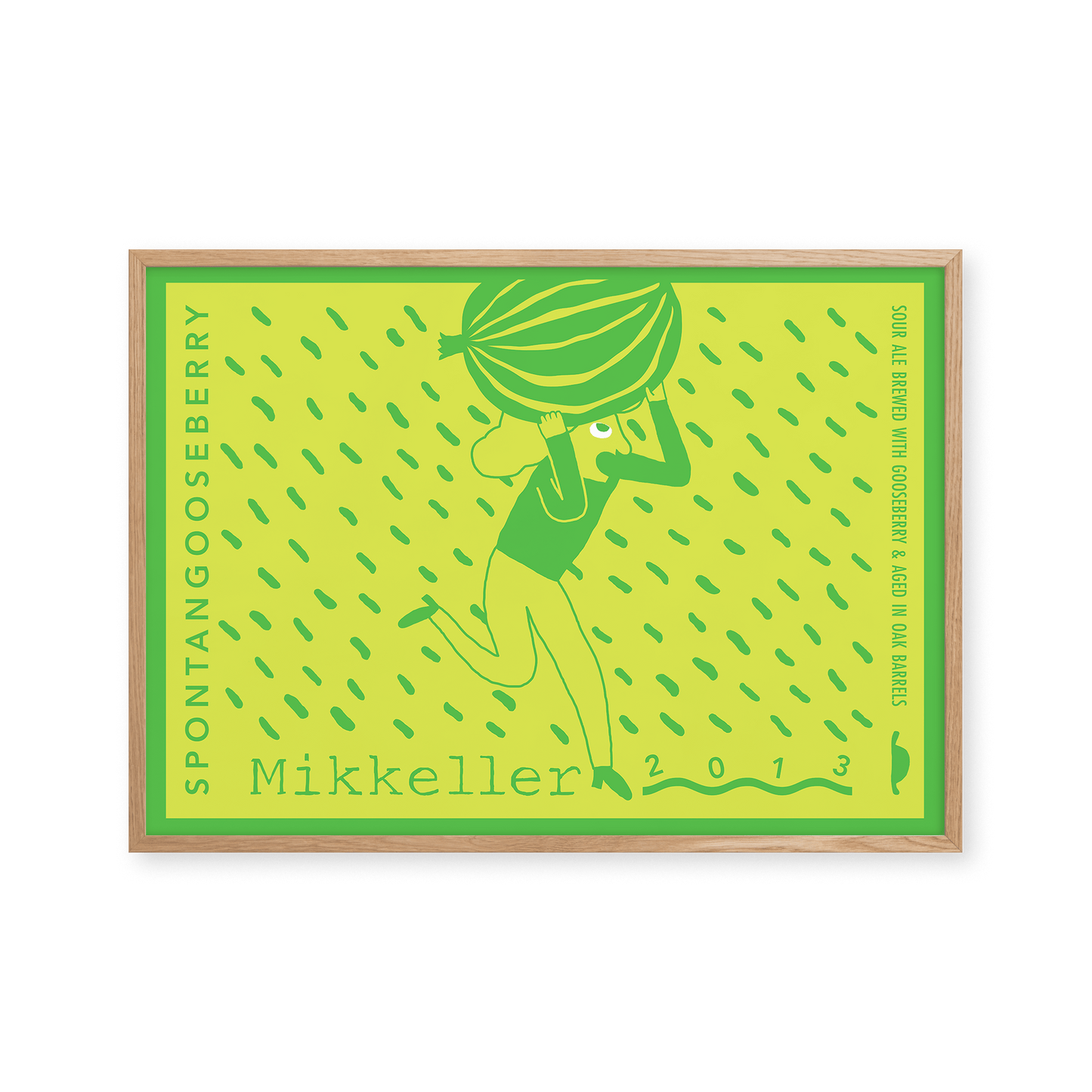 Mikkeller Prints Poster Spontangooseberry