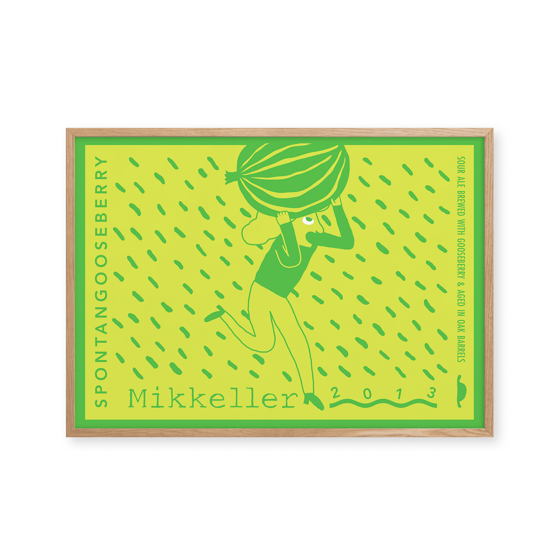 Mikkeller Prints Poster Spontangooseberry